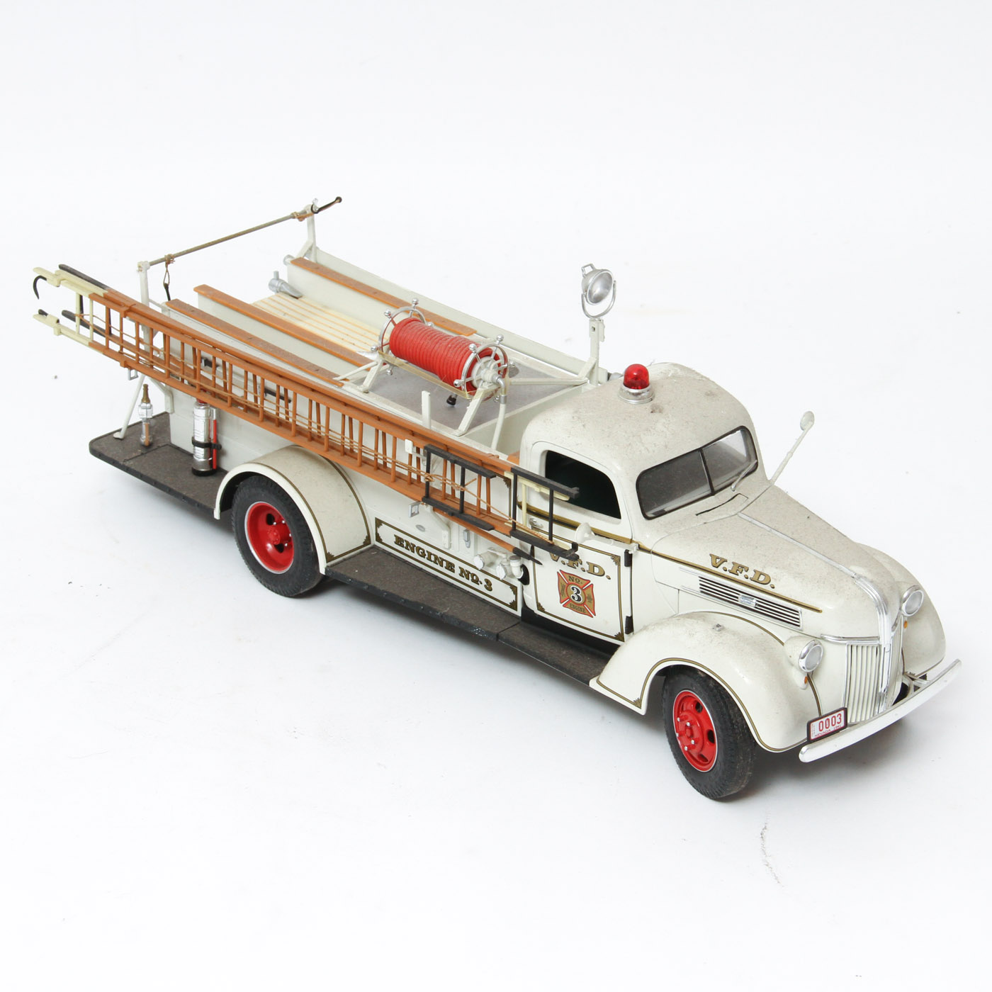 Model of a Vintage  1941 Fire Truck
