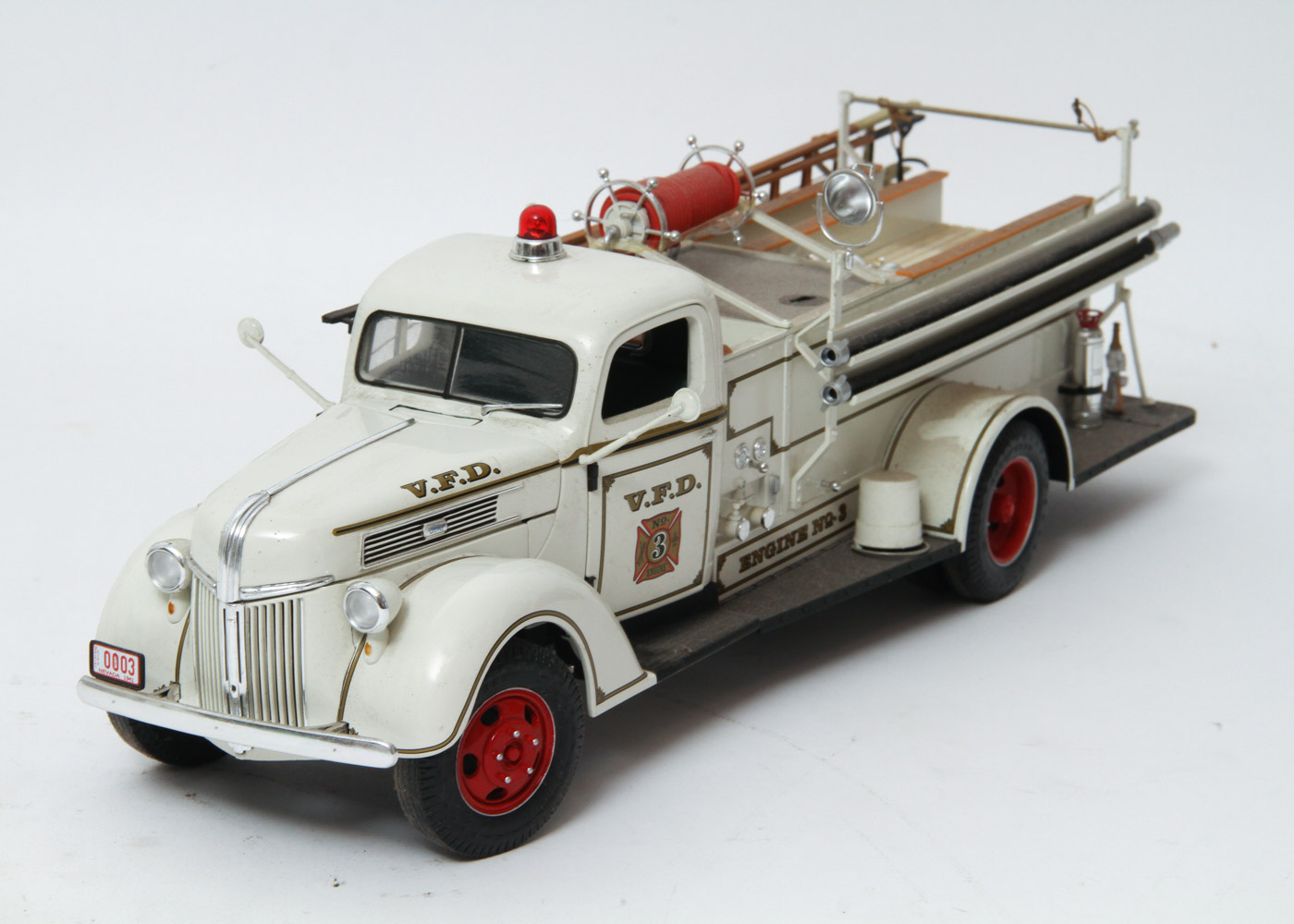 Model of a Vintage  1941 Fire Truck