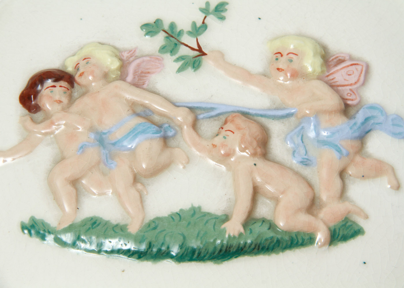 Hand Painted Ceramic Trinket Box