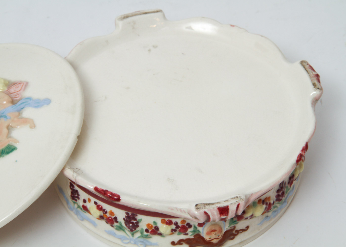 Hand Painted Ceramic Trinket Box