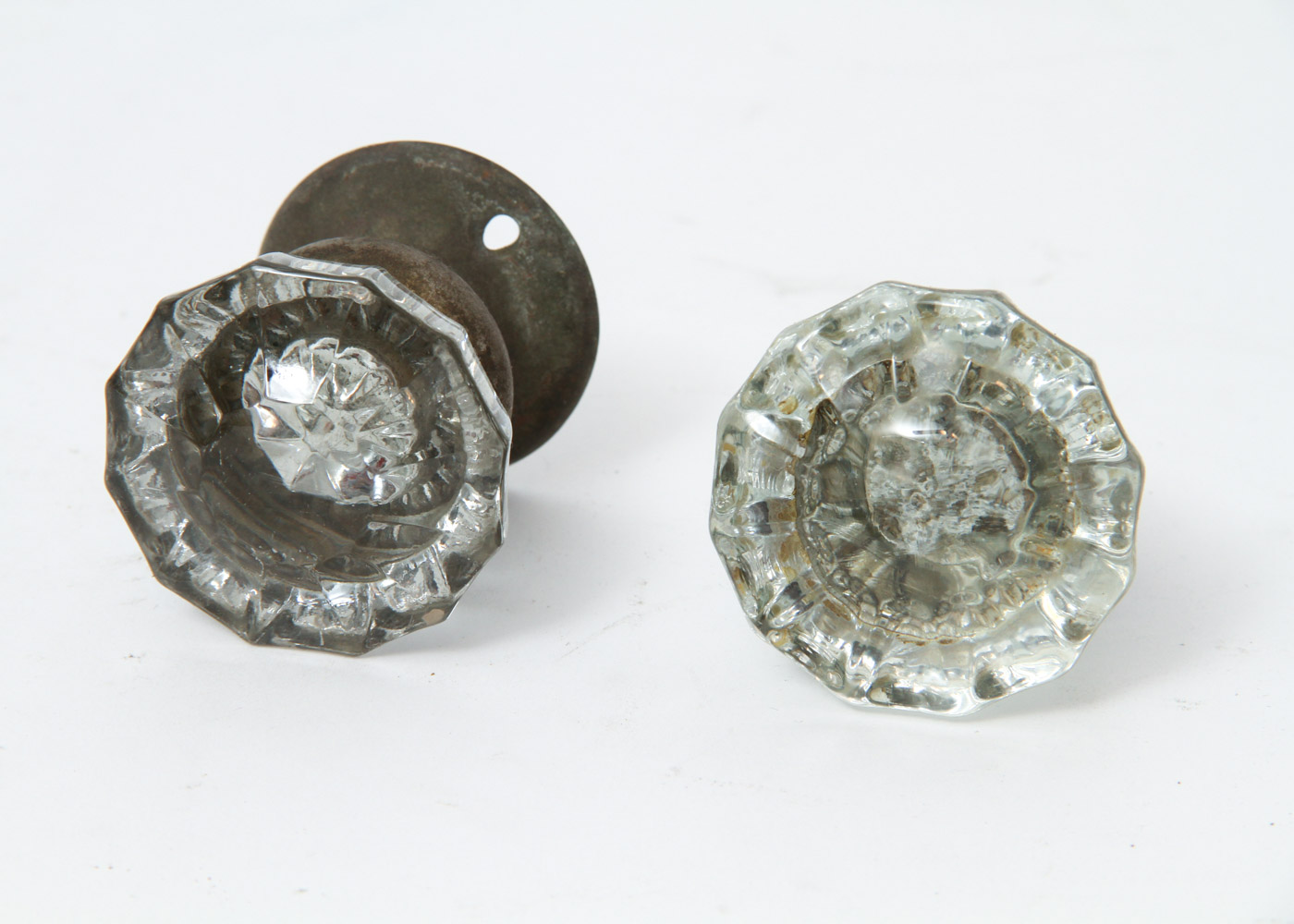 Vintage Glass Doorknobs