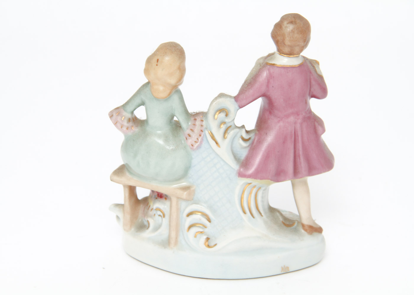 Vintage HB Japan Hand Painted Porcelain Figurines
