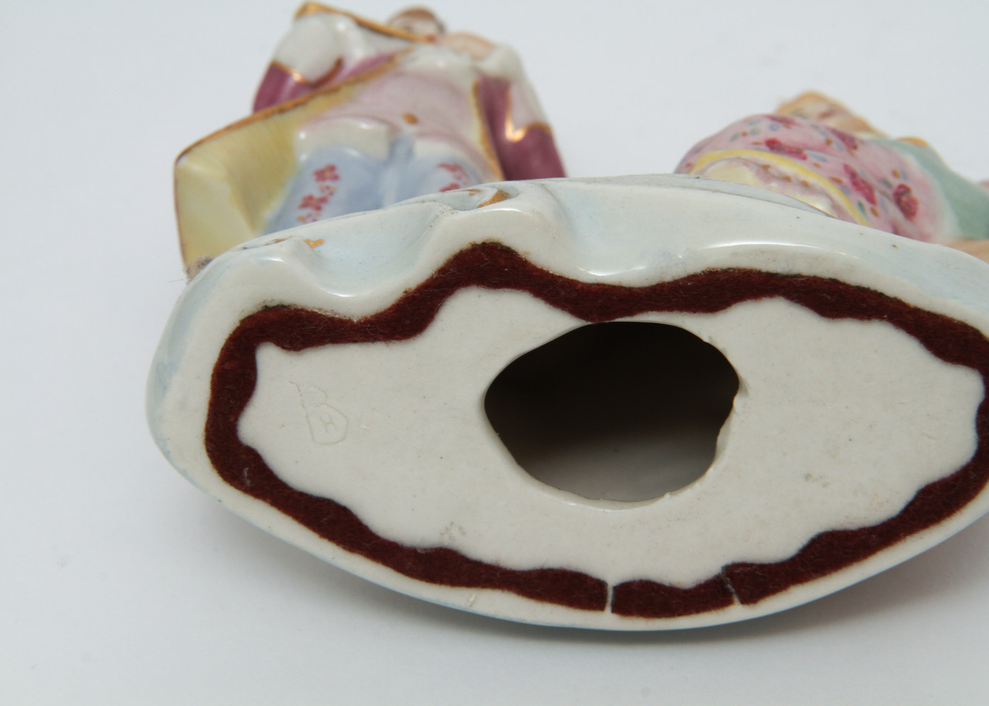 Vintage HB Japan Hand Painted Porcelain Figurines