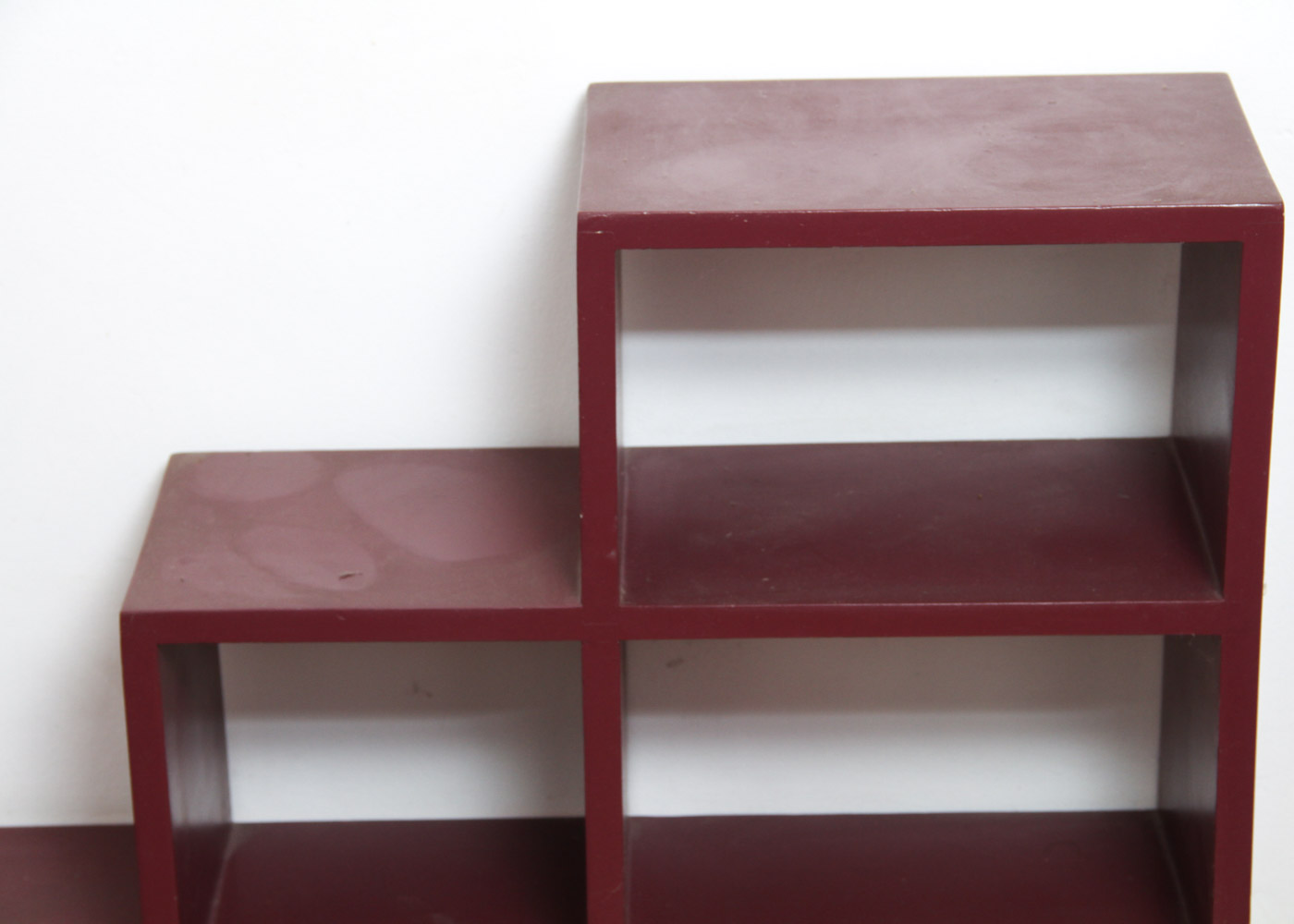 Vintage Stepped Book Case