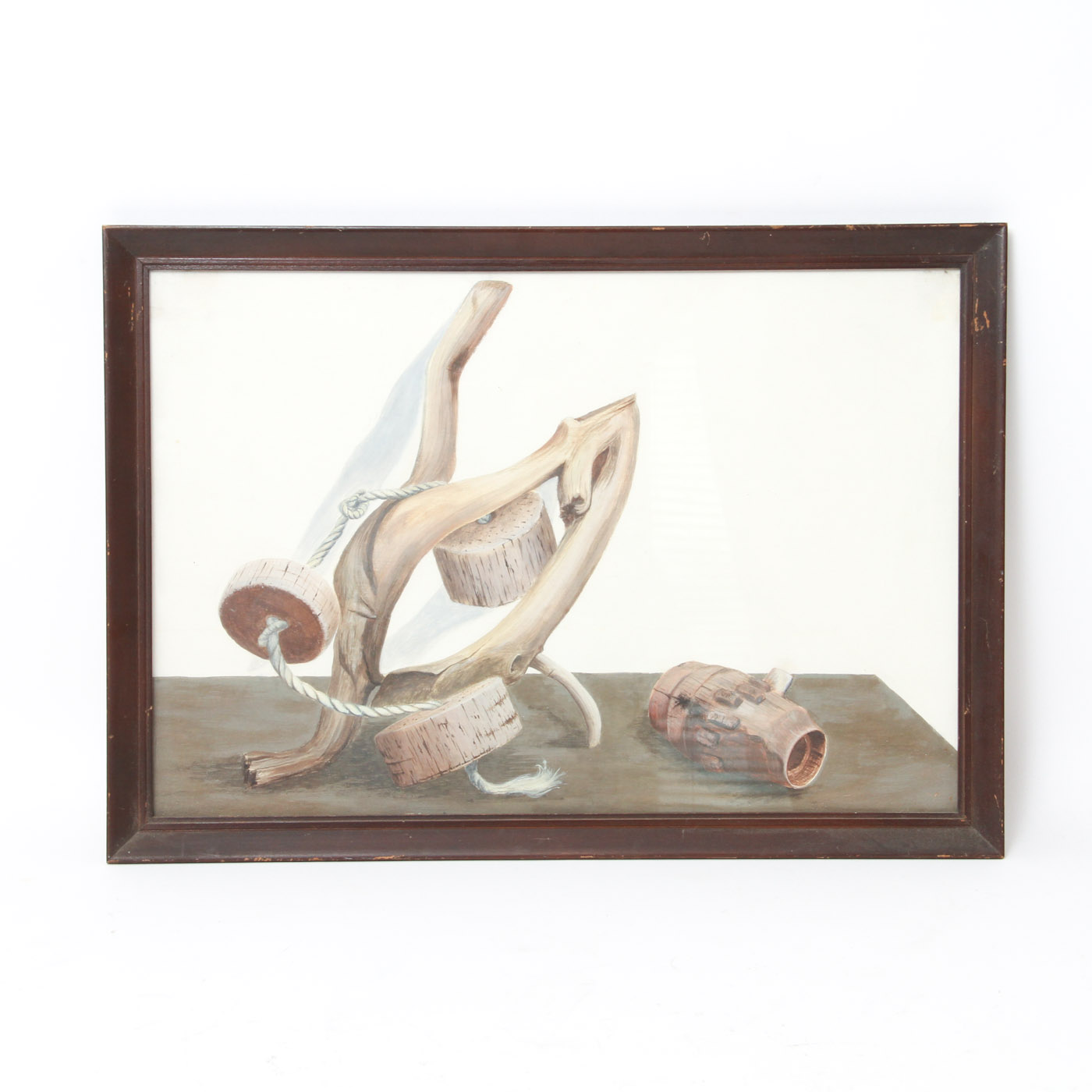 Ralph Lepre  Acrylic Painting on Wood