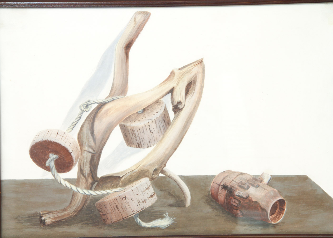 Ralph Lepre  Acrylic Painting on Wood