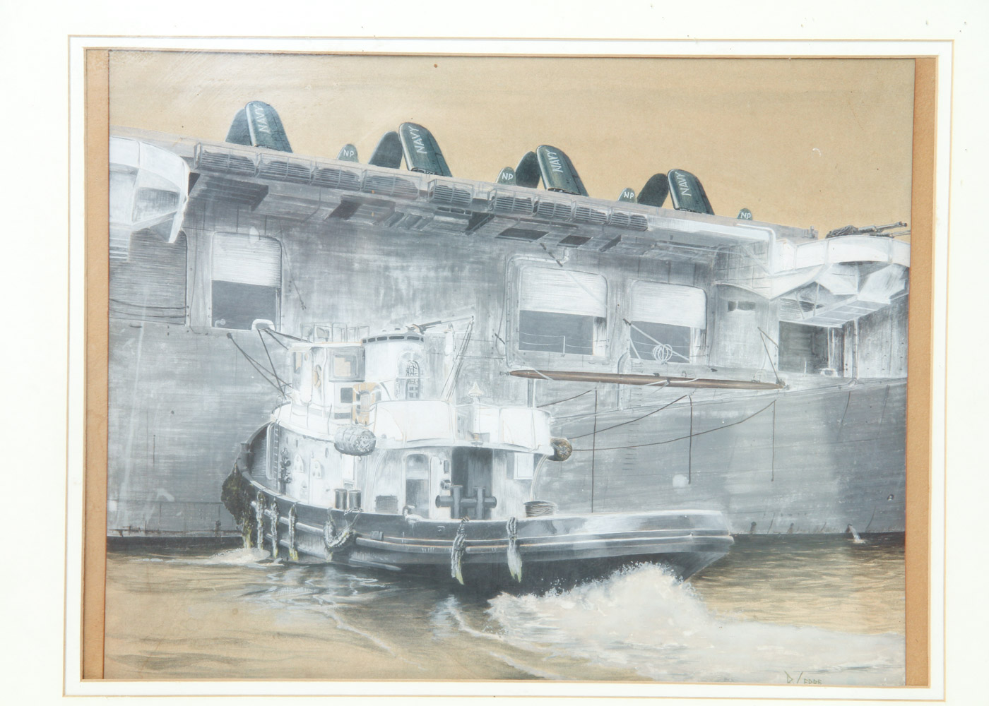 Ralph Lepre  Watercolor Painting on Paper