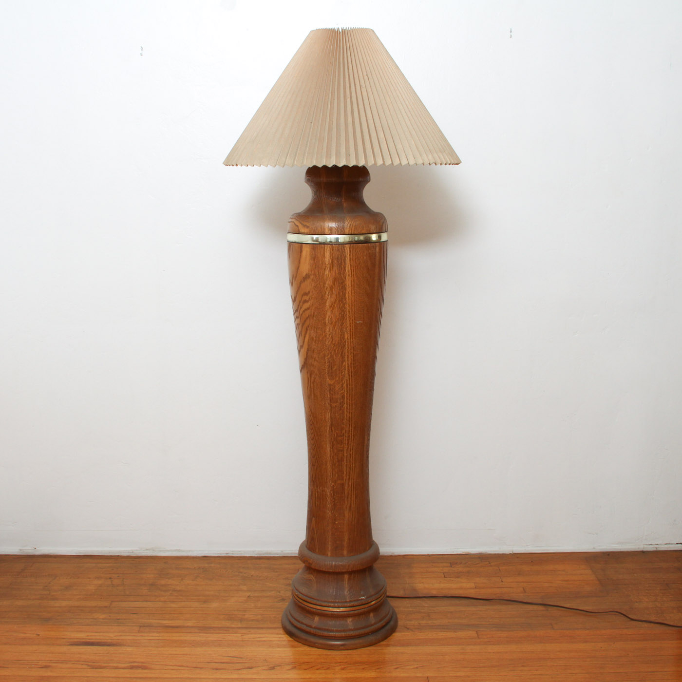 Wooden Floor Lamp