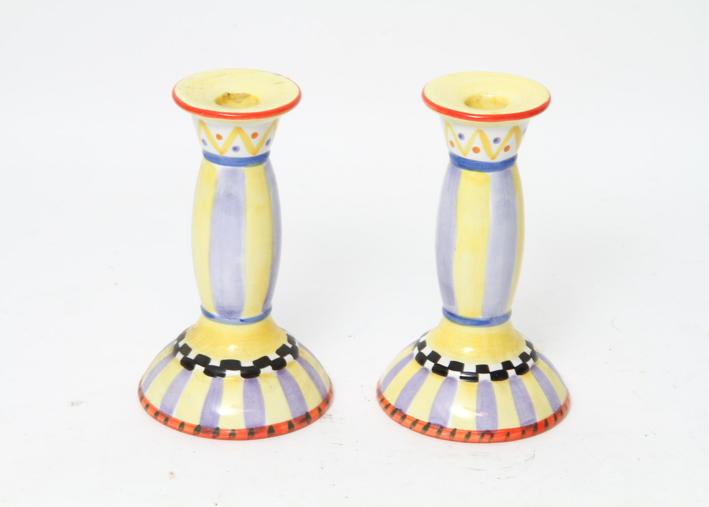 Wooden Hanging Shelf and Decorative Items