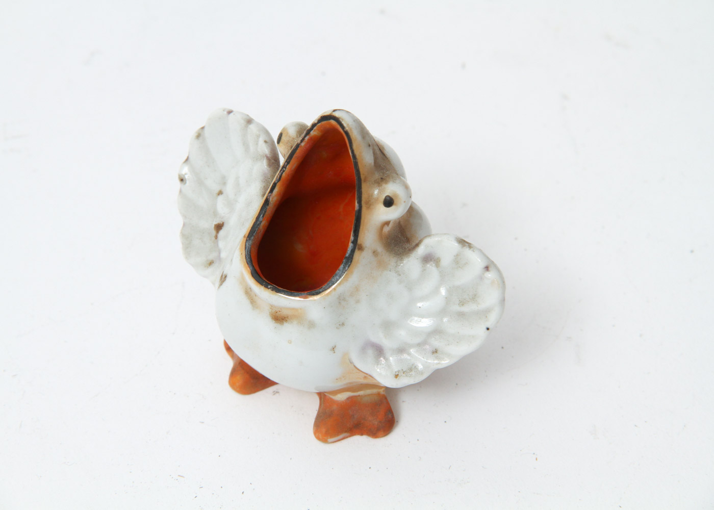 Wooden Hanging Shelf and Decorative Items