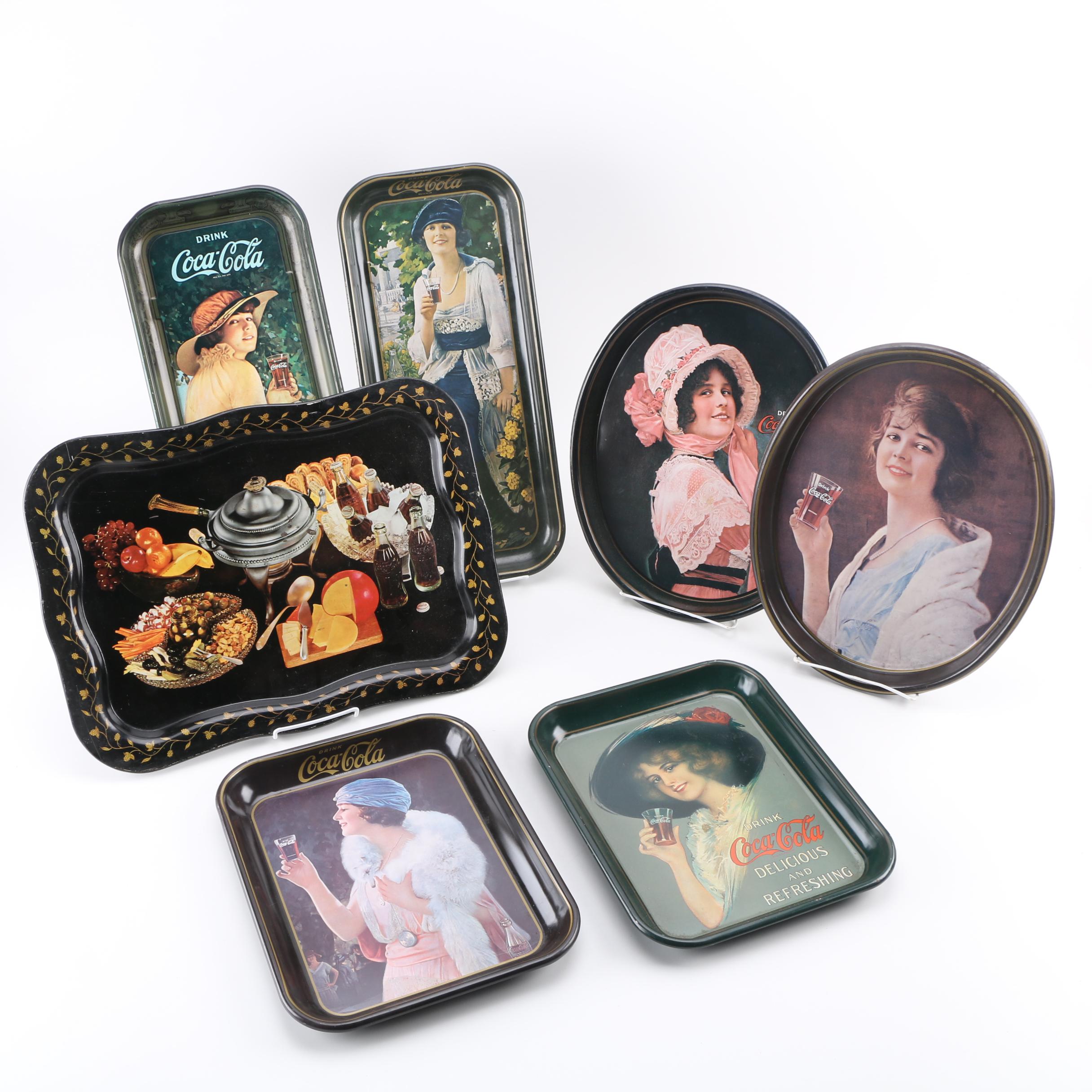 Vintage Coca-Cola Trays