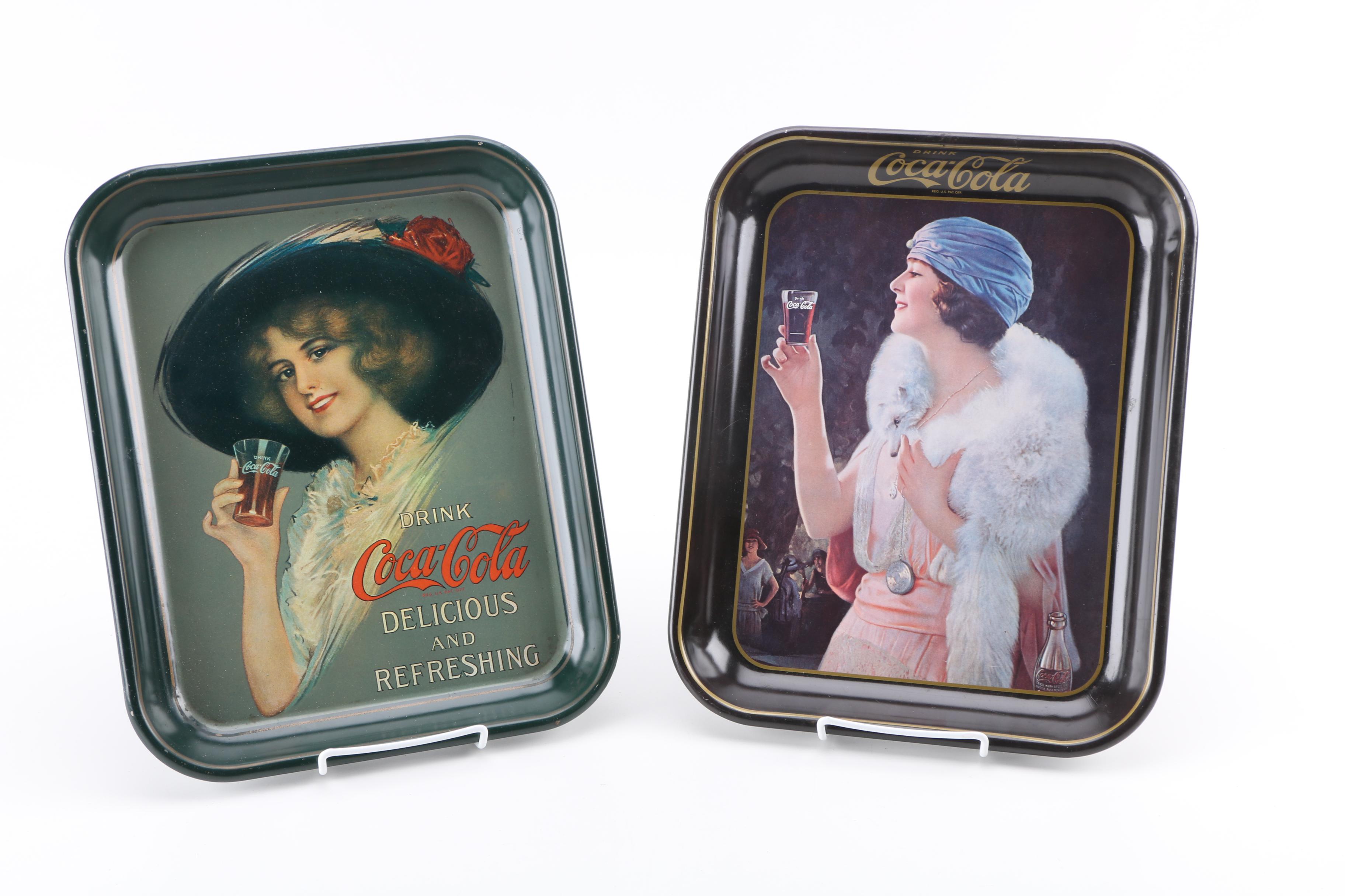 Vintage Coca-Cola Trays