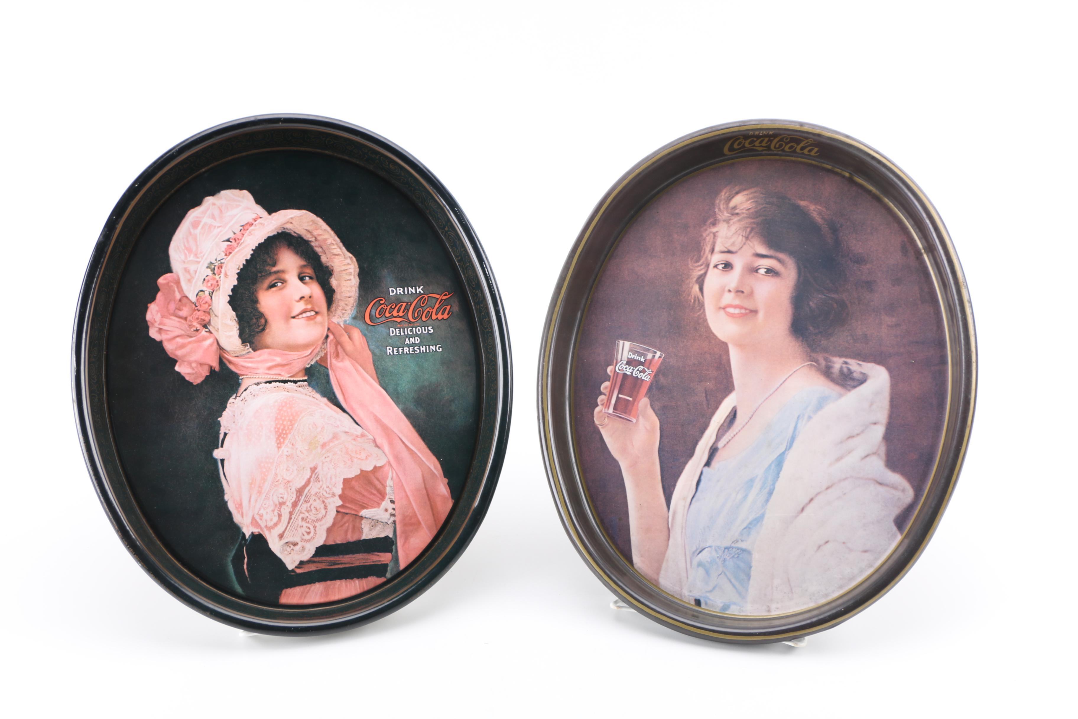 Vintage Coca-Cola Trays
