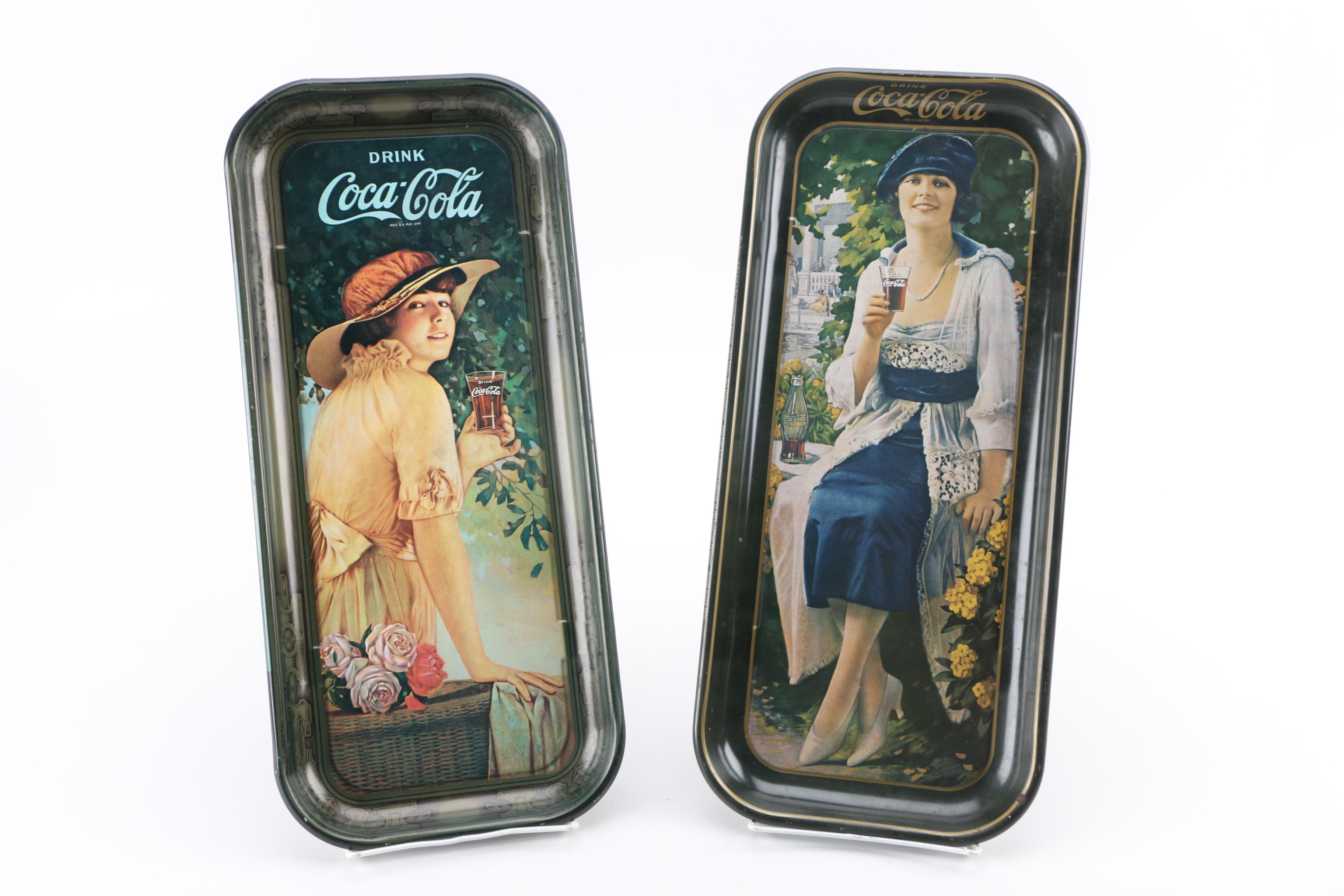 Vintage Coca-Cola Trays