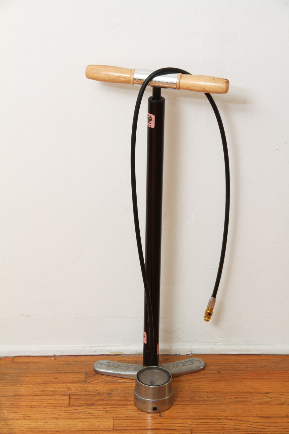 Vintage Peugeot 501 Bicycle  and a leyne pump