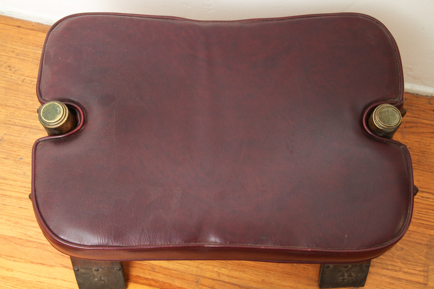 Vintage Camel Saddle Stool