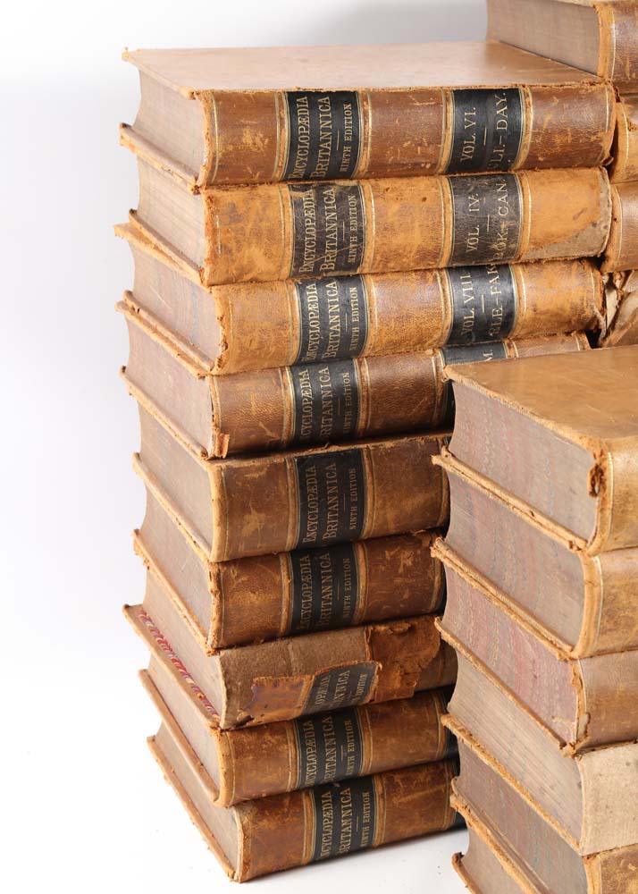 Antique Ninth Edition "Encyclopedia Britannica" Collection