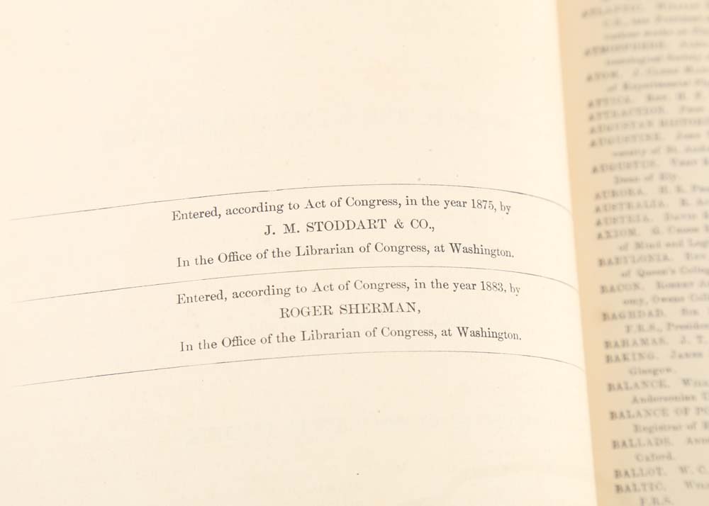 Antique Ninth Edition "Encyclopedia Britannica" Collection