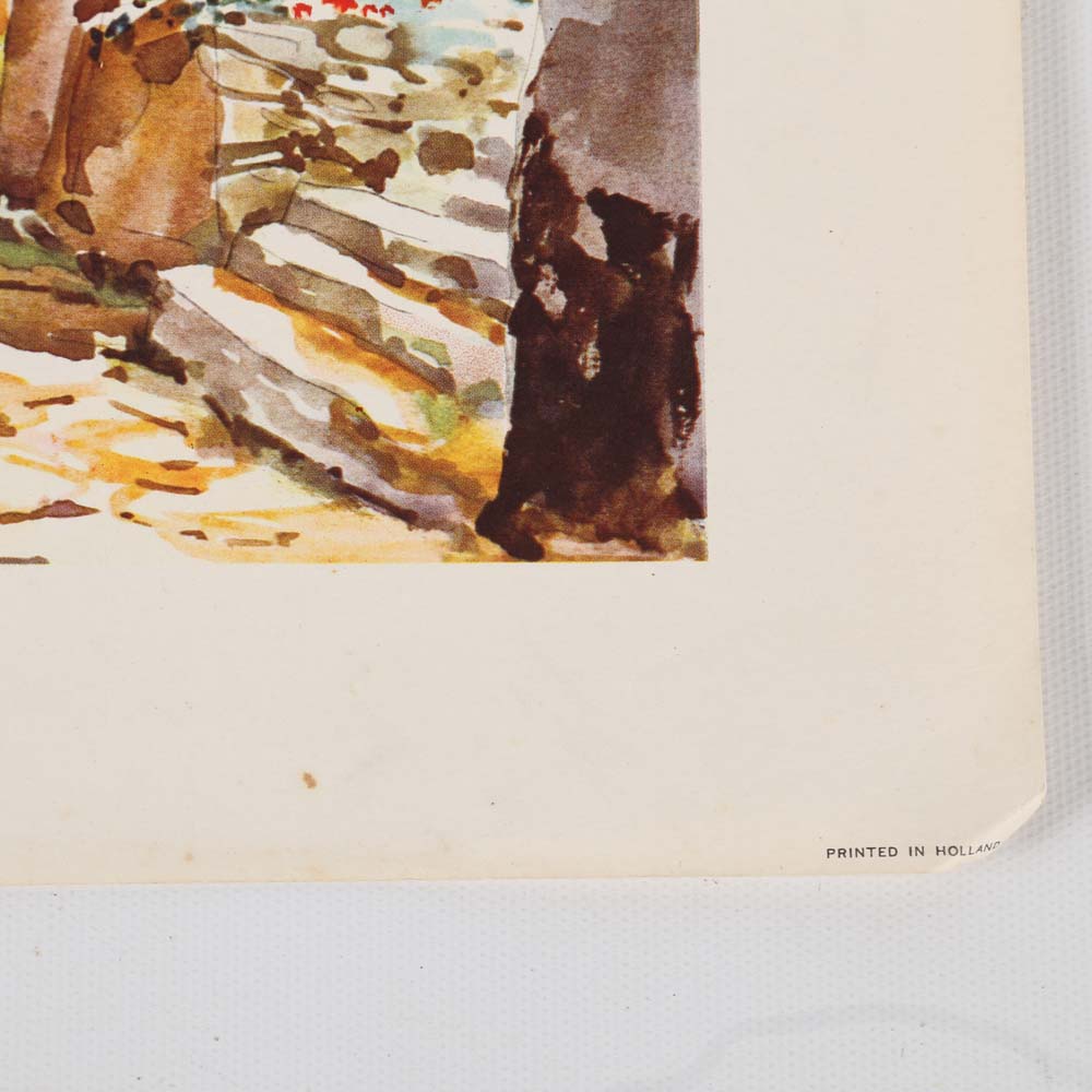 Collection of Unframed Offset Lithographs Including Jan Korthals