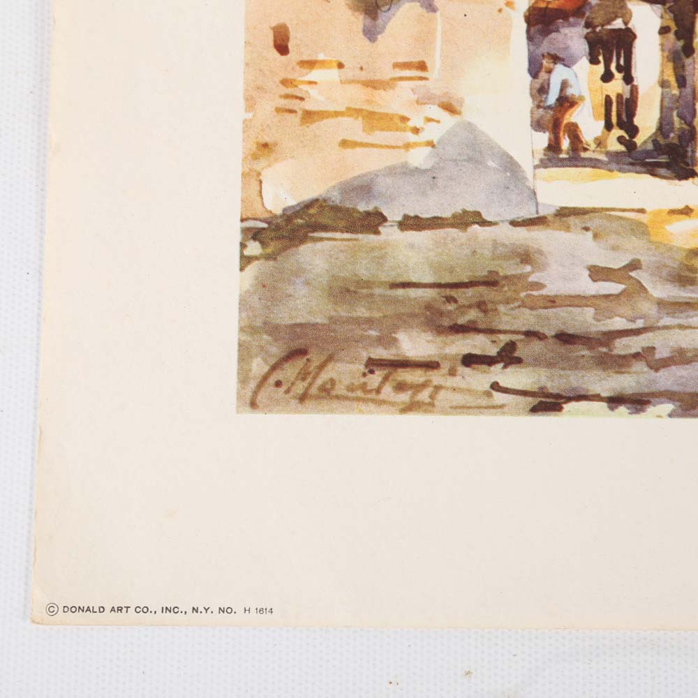 Collection of Unframed Offset Lithographs Including Jan Korthals