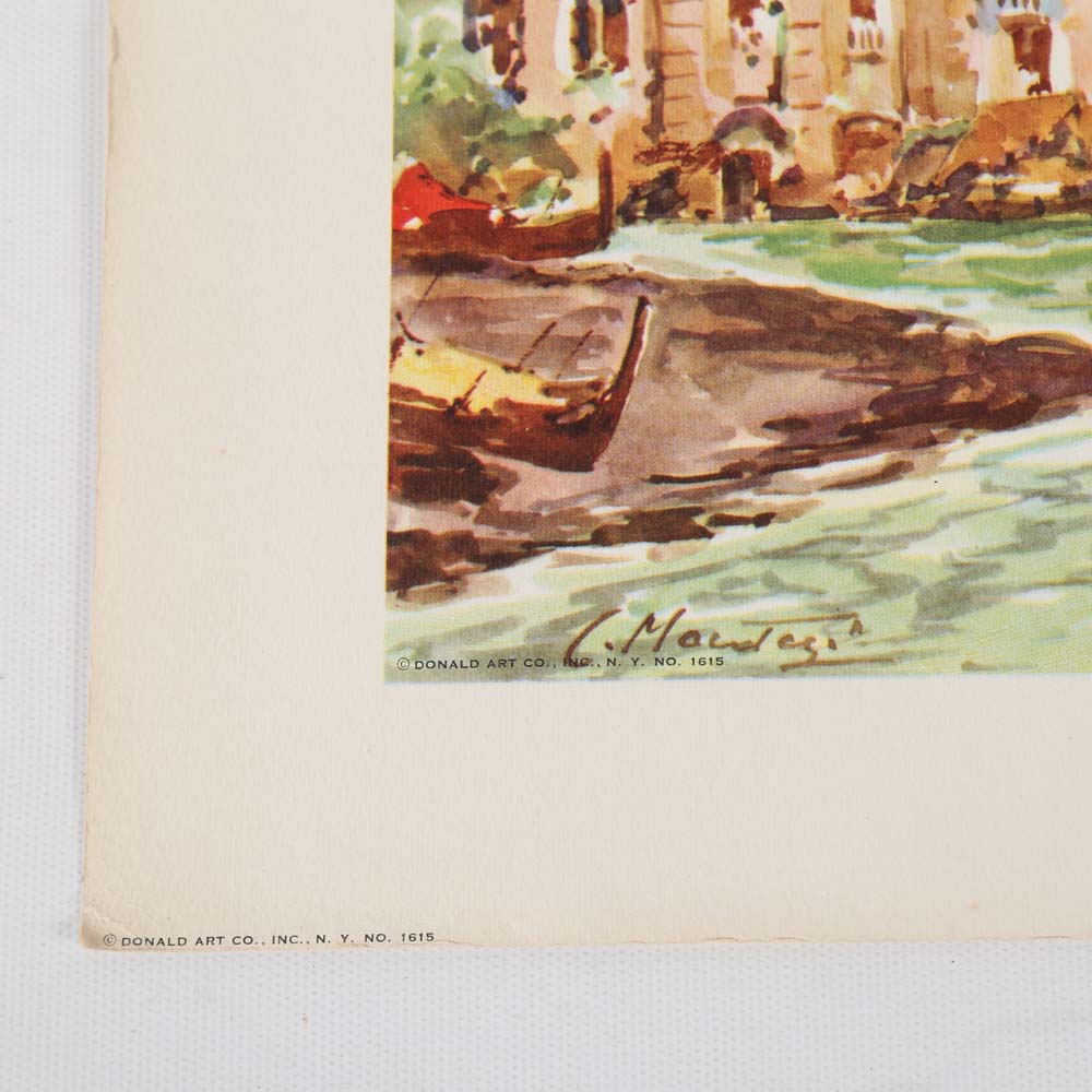 Collection of Unframed Offset Lithographs Including Jan Korthals