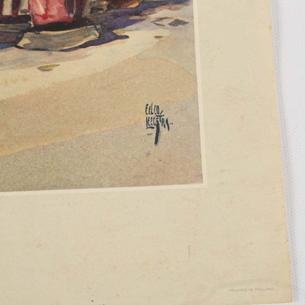 Collection of Unframed Offset Lithographs Including Jan Korthals