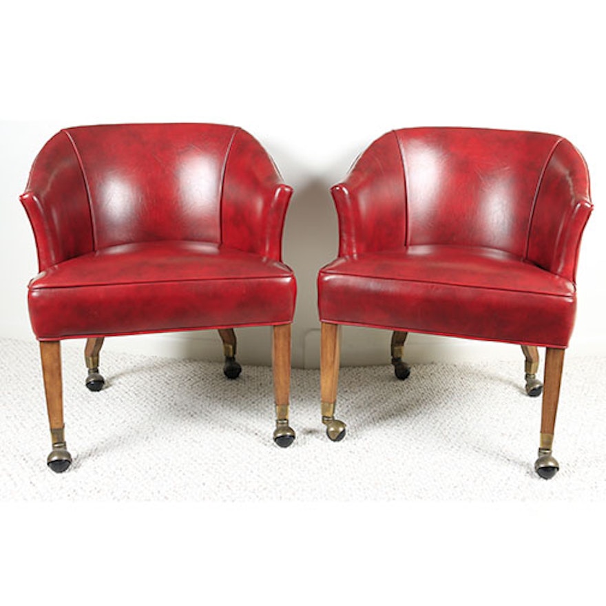 Pair of Tub Chairs by Style Upholstery, Inc.