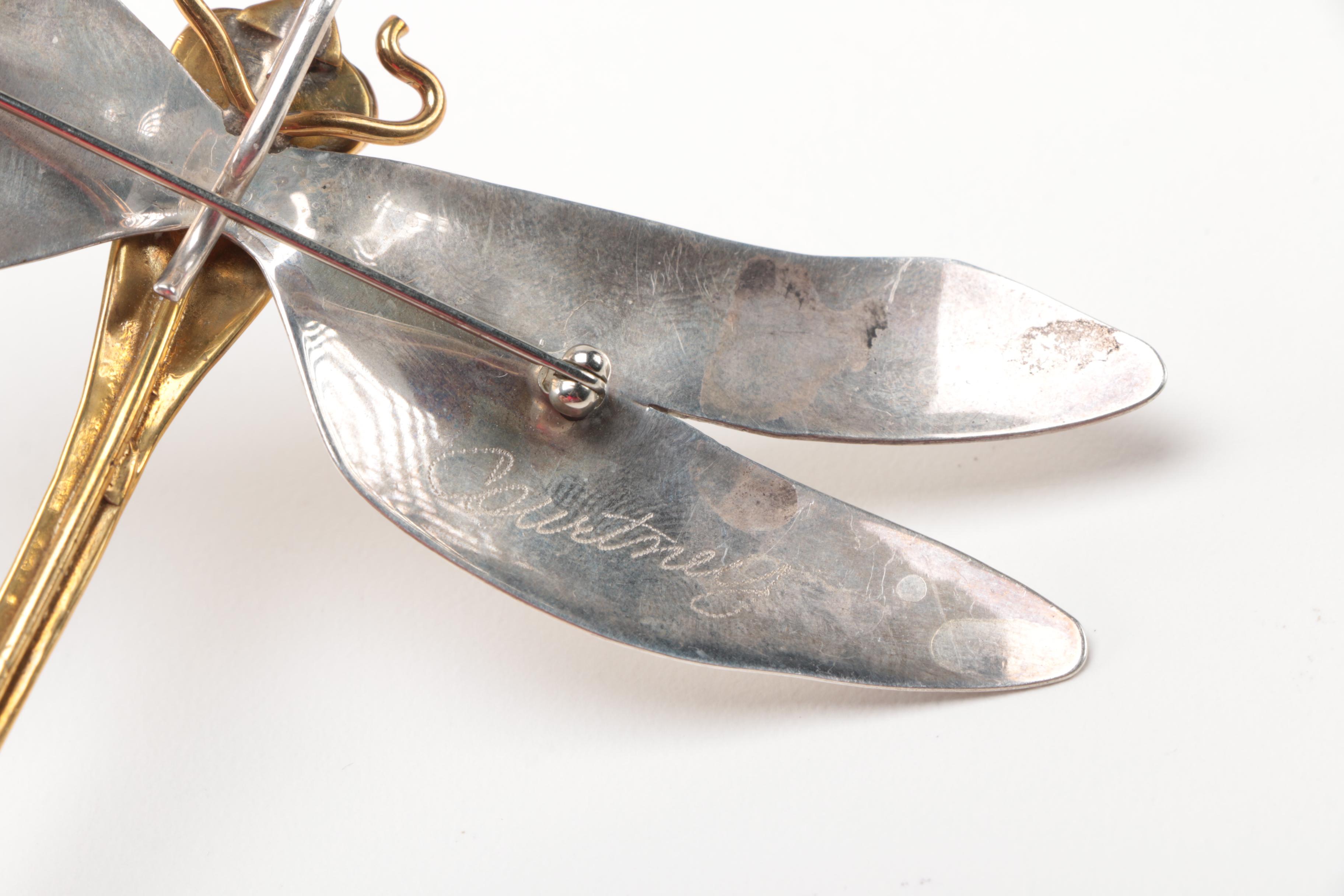 Sterling Silver Jewelry Pieces With Reconstituted Amber