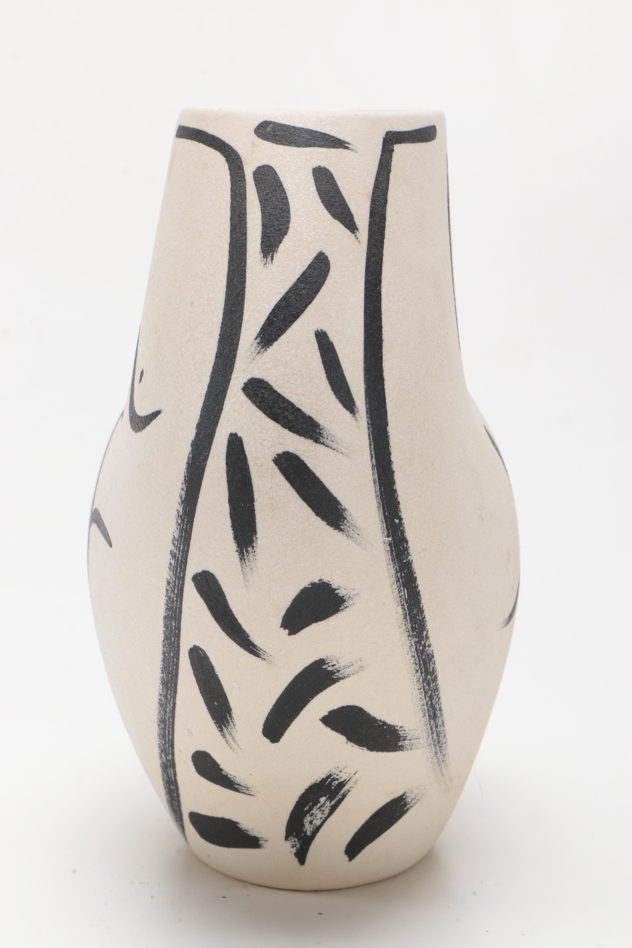 Donna Polseno Ceramic Vase With Female Form