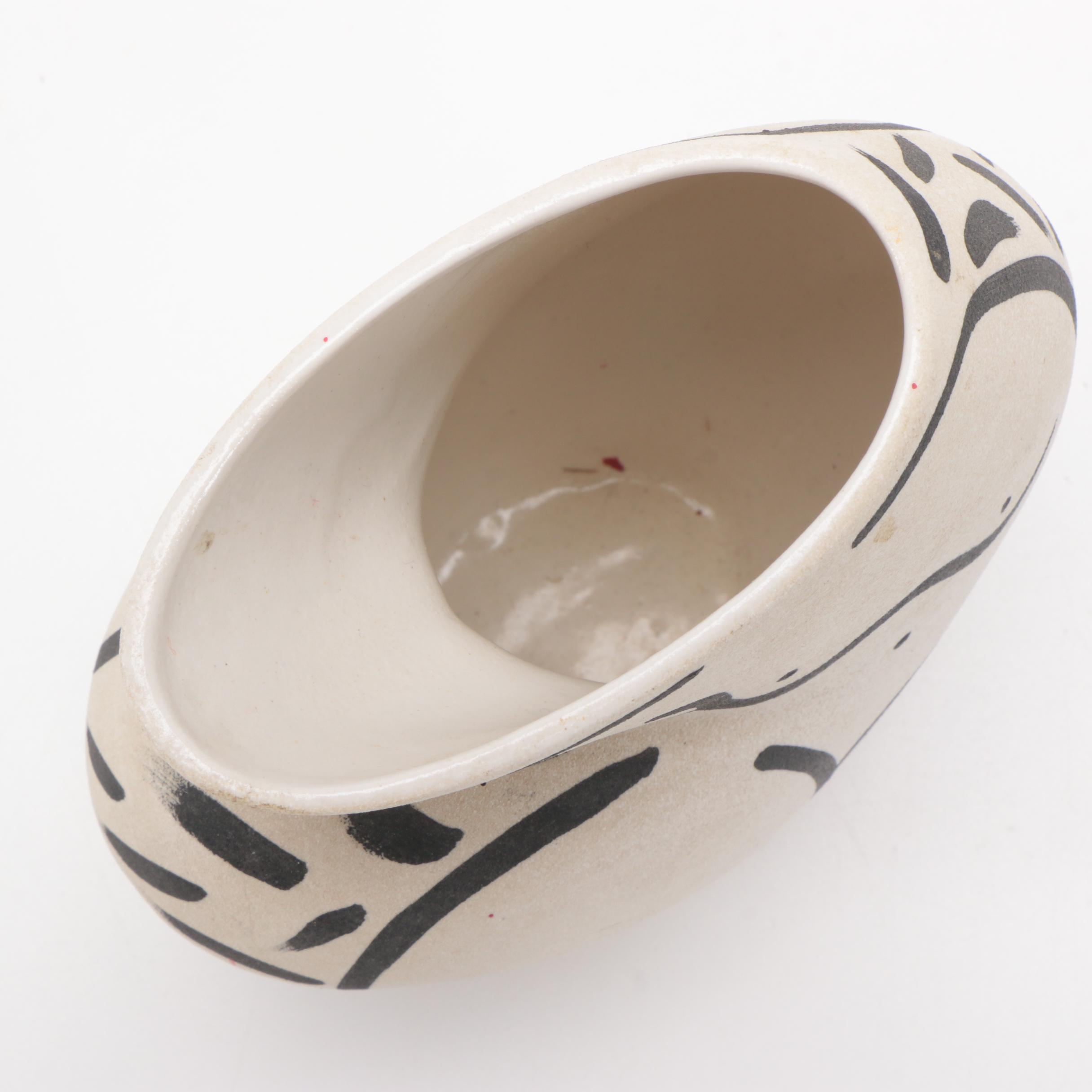 Donna Polseno Ceramic Vase With Female Form