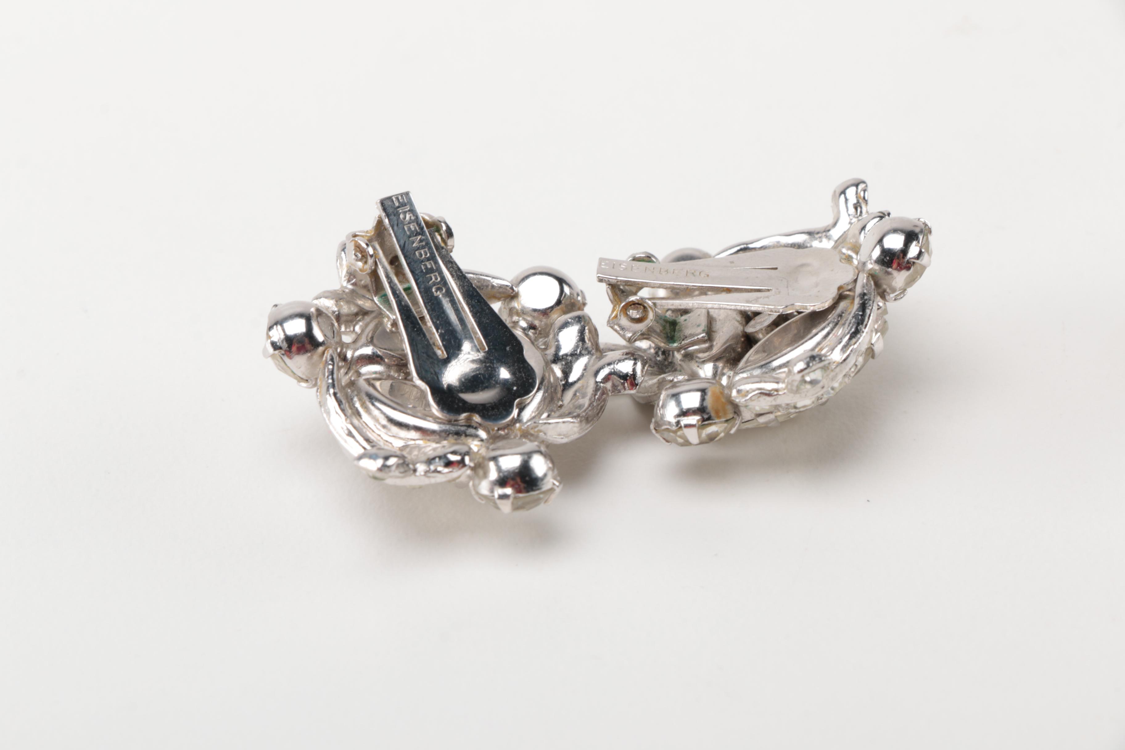 Eisenberg Brooches and Earrings