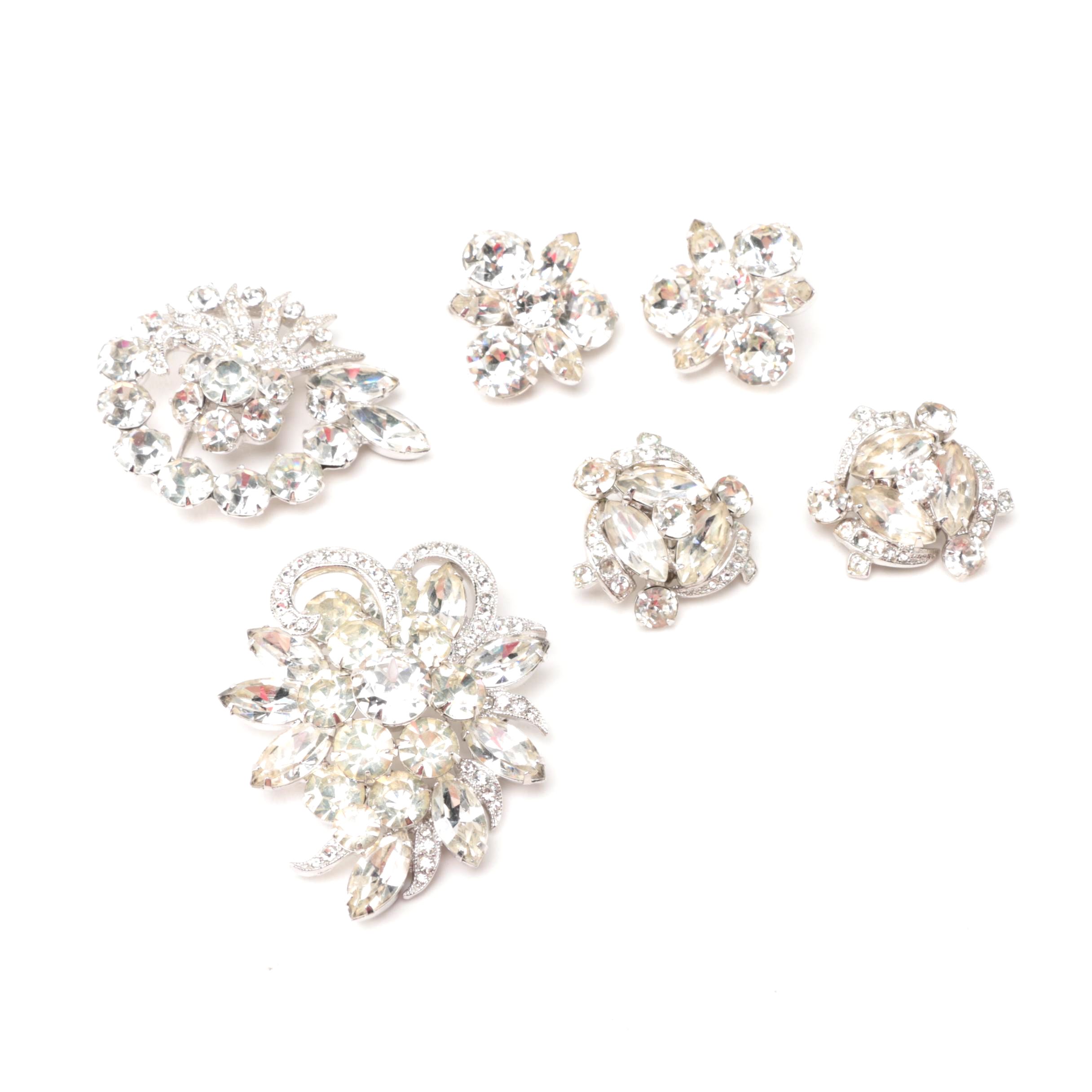 Eisenberg Brooches and Earrings