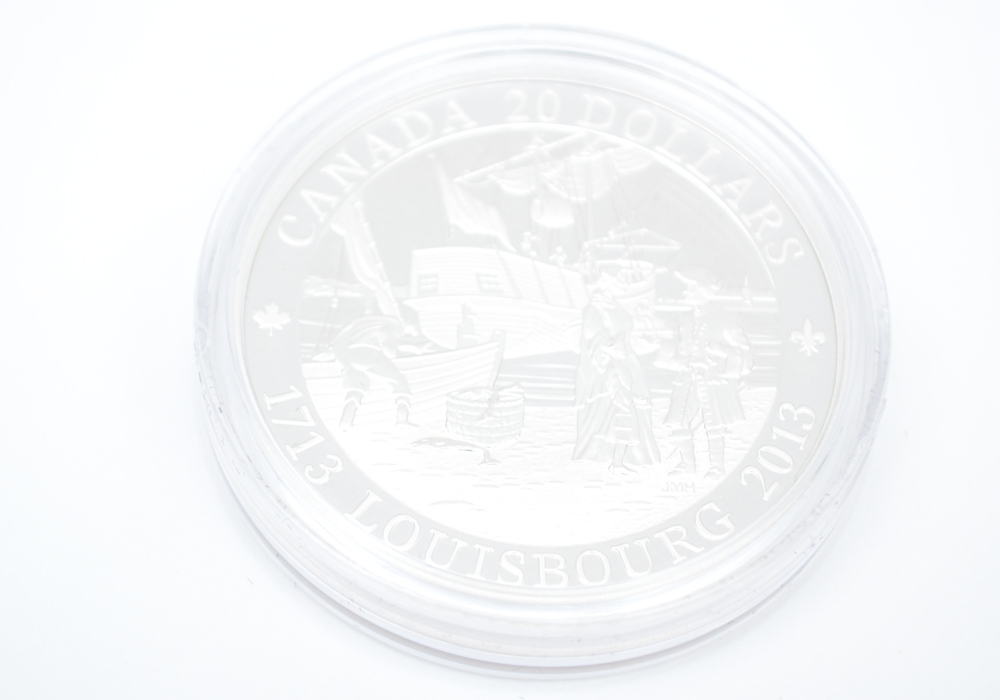 2013 Royal Canadian Mint "Louisbourg" Silver Proof Coin