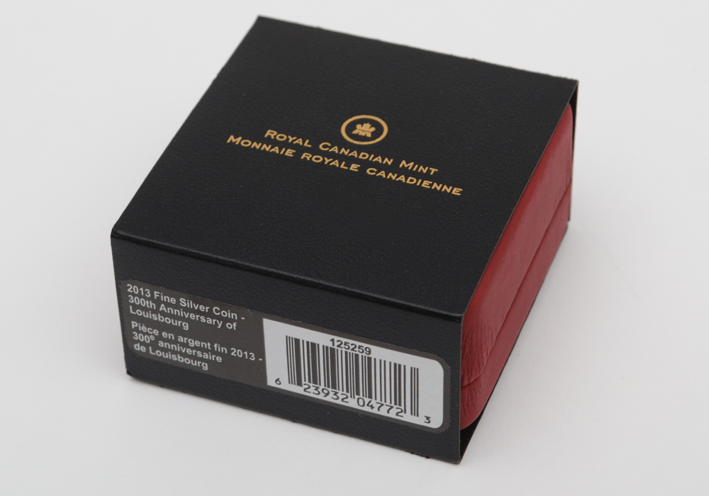 2013 Royal Canadian Mint "Louisbourg" Silver Proof Coin