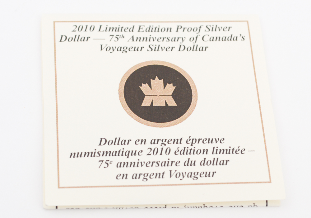 2013 Royal Canadian Mint "Canada Voyageur" Silver Proof Coin