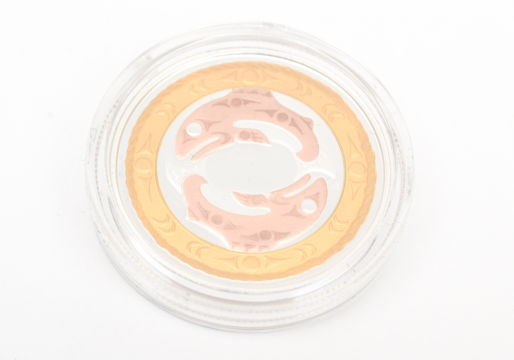 2010 Royal Canadian Mint "Return of The Tyee" Silver Proof Coin