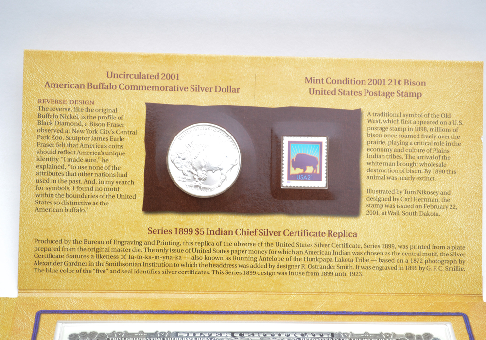 The American Buffalo Coin and Currency Set