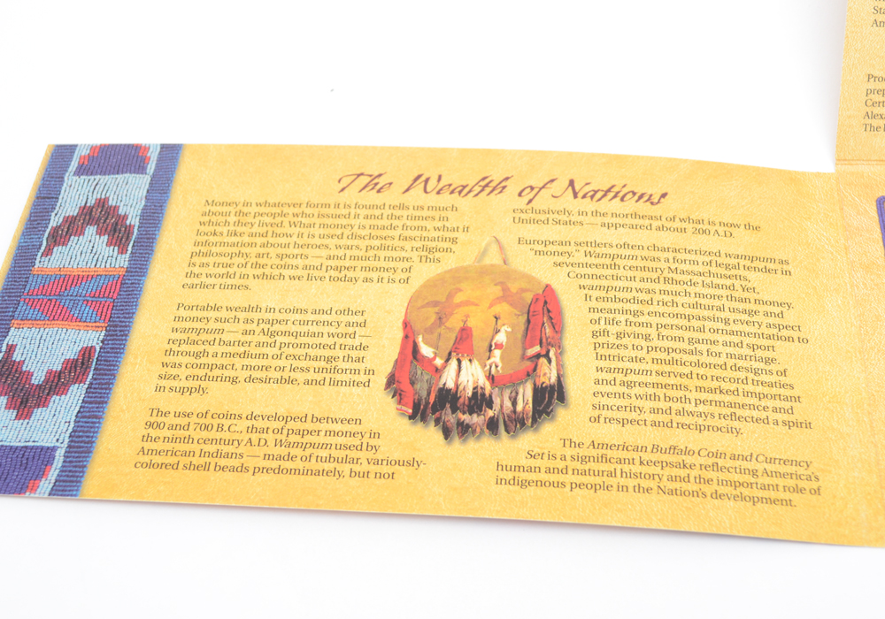 The American Buffalo Coin and Currency Set