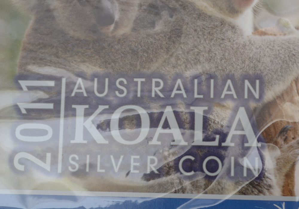 2009 & 2011 Perth Mint Koala Silver Proof Coins