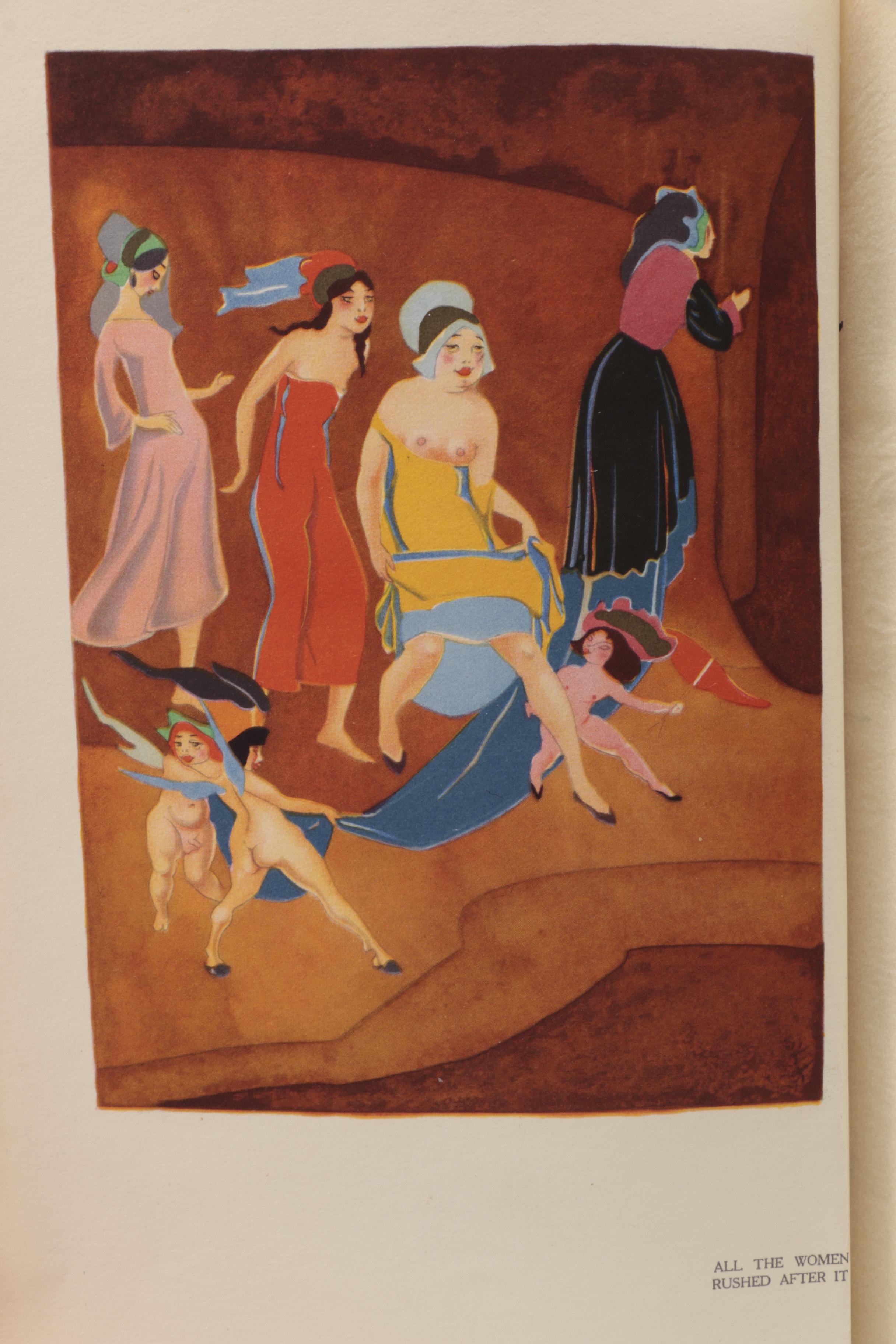 1926 Limited Edition "Ten Droll Tales" by Balzac, Illustrated by De Bosschere