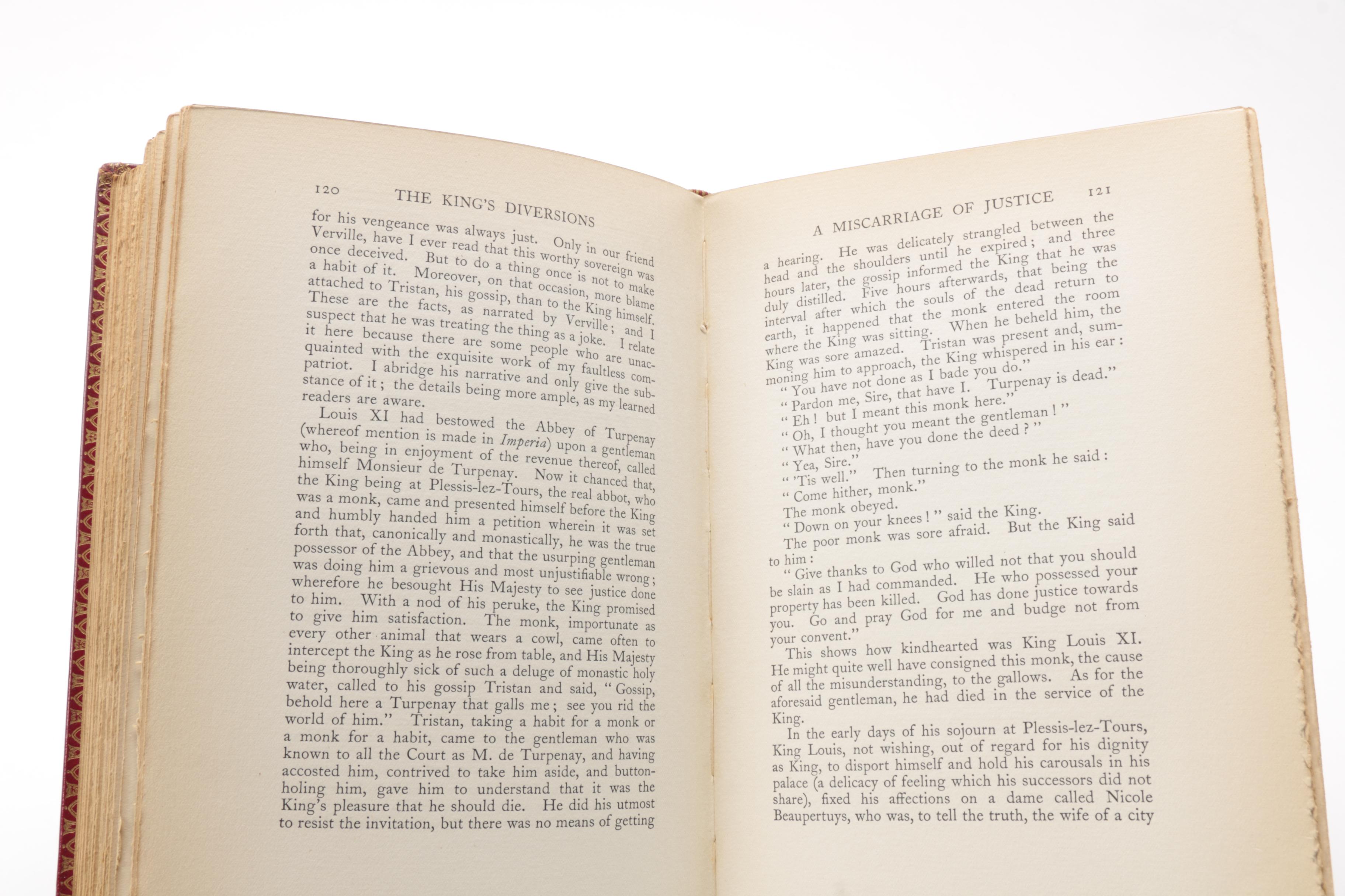 1926 Limited Edition "Ten Droll Tales" by Balzac, Illustrated by De Bosschere