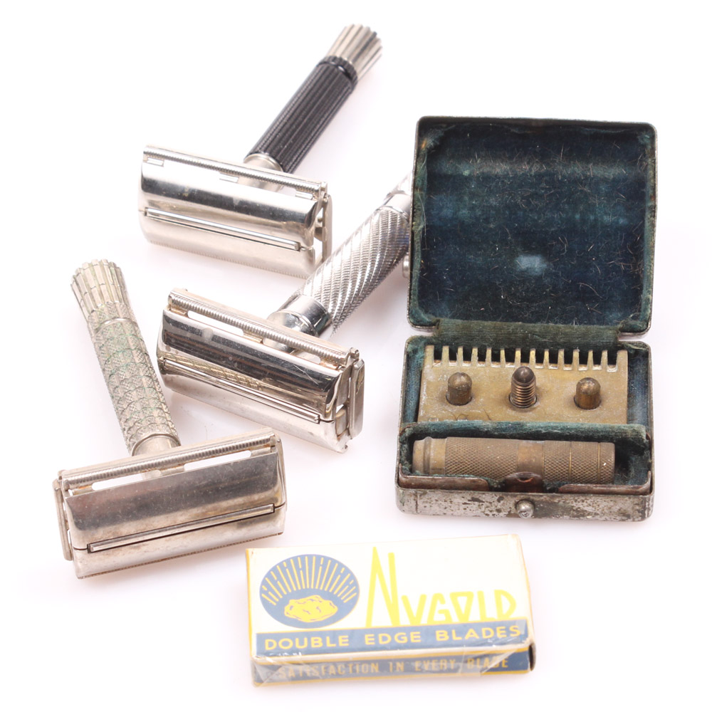Vintage Safety Razors and Blades