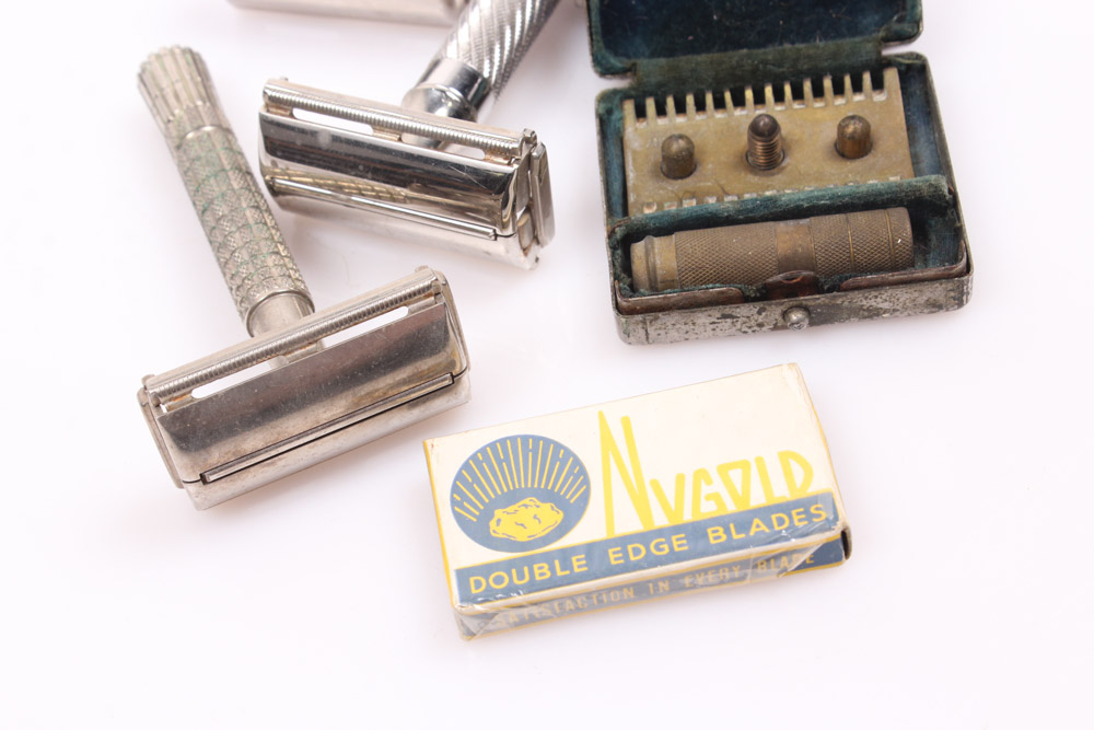 Vintage Safety Razors and Blades