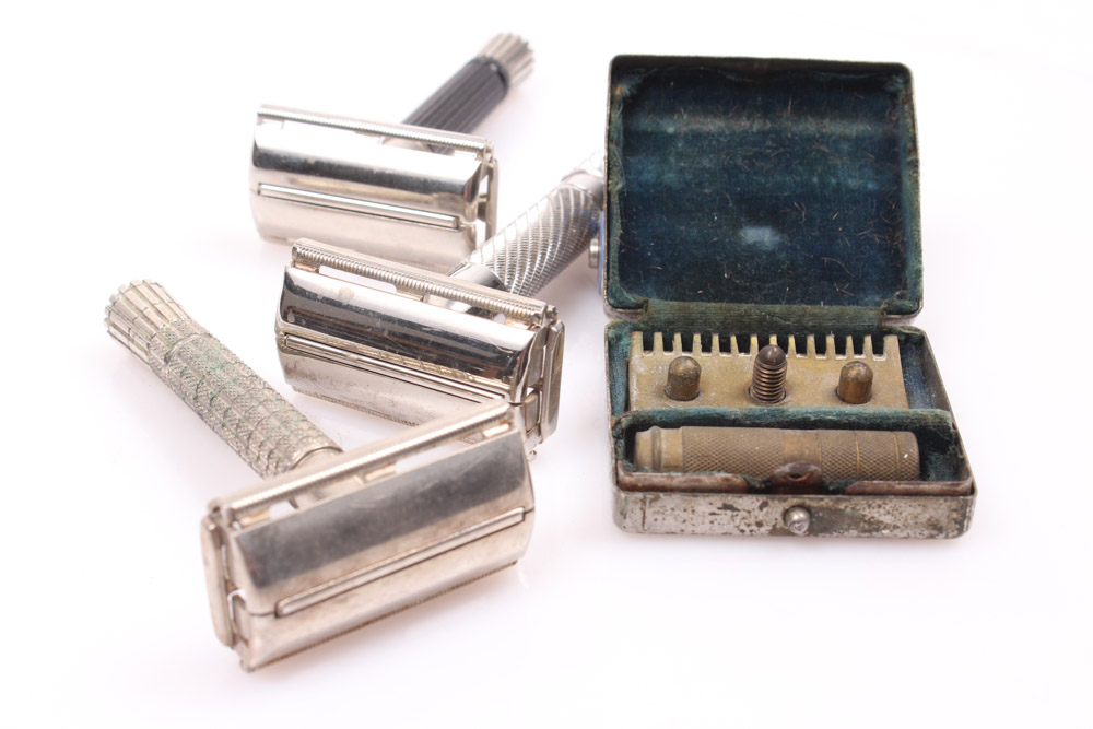 Vintage Safety Razors and Blades