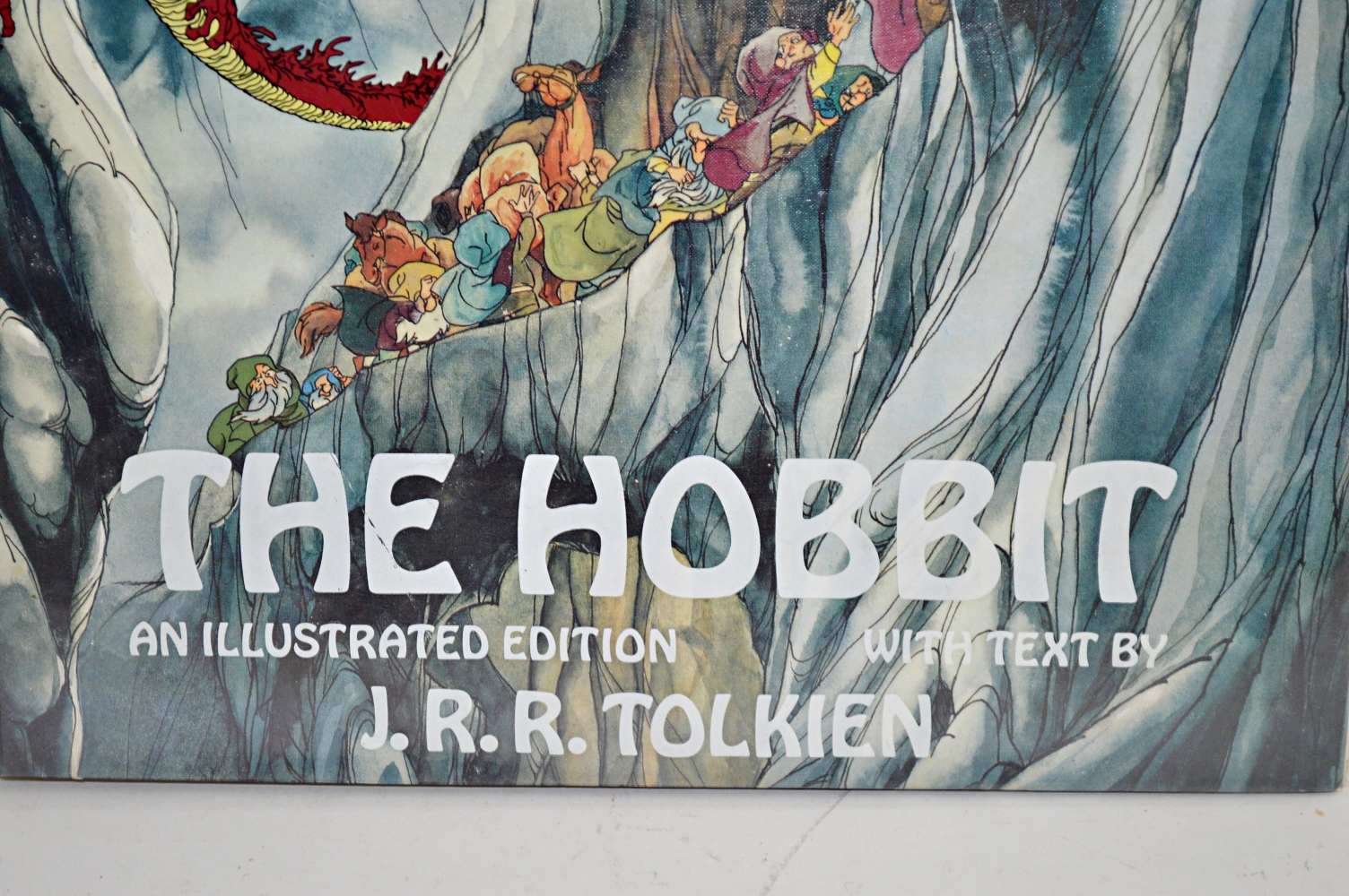 1977 Edition of “The Hobbit: An Illustrated Edition” With Glassine Cover
