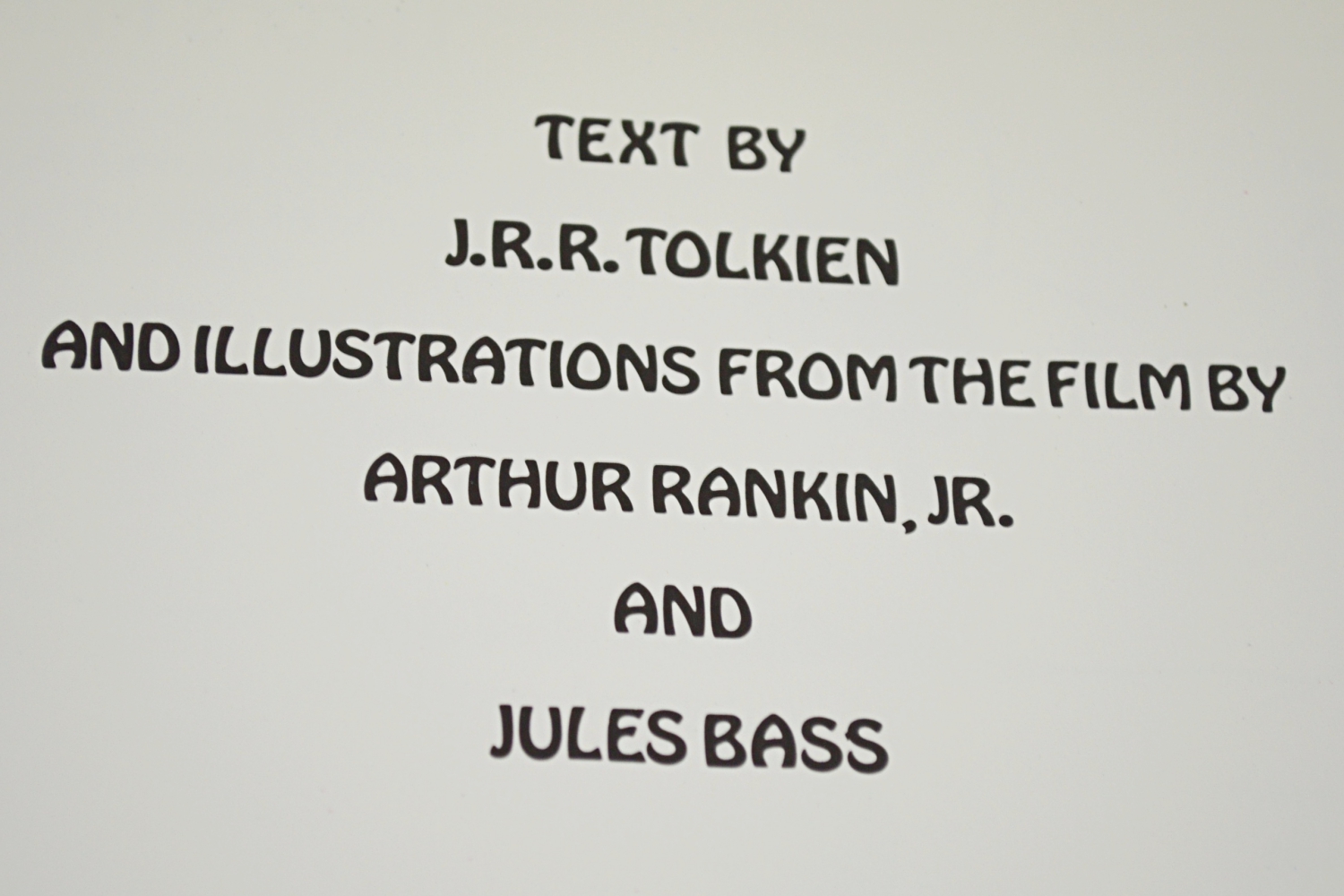 1977 Edition of “The Hobbit: An Illustrated Edition” With Glassine Cover