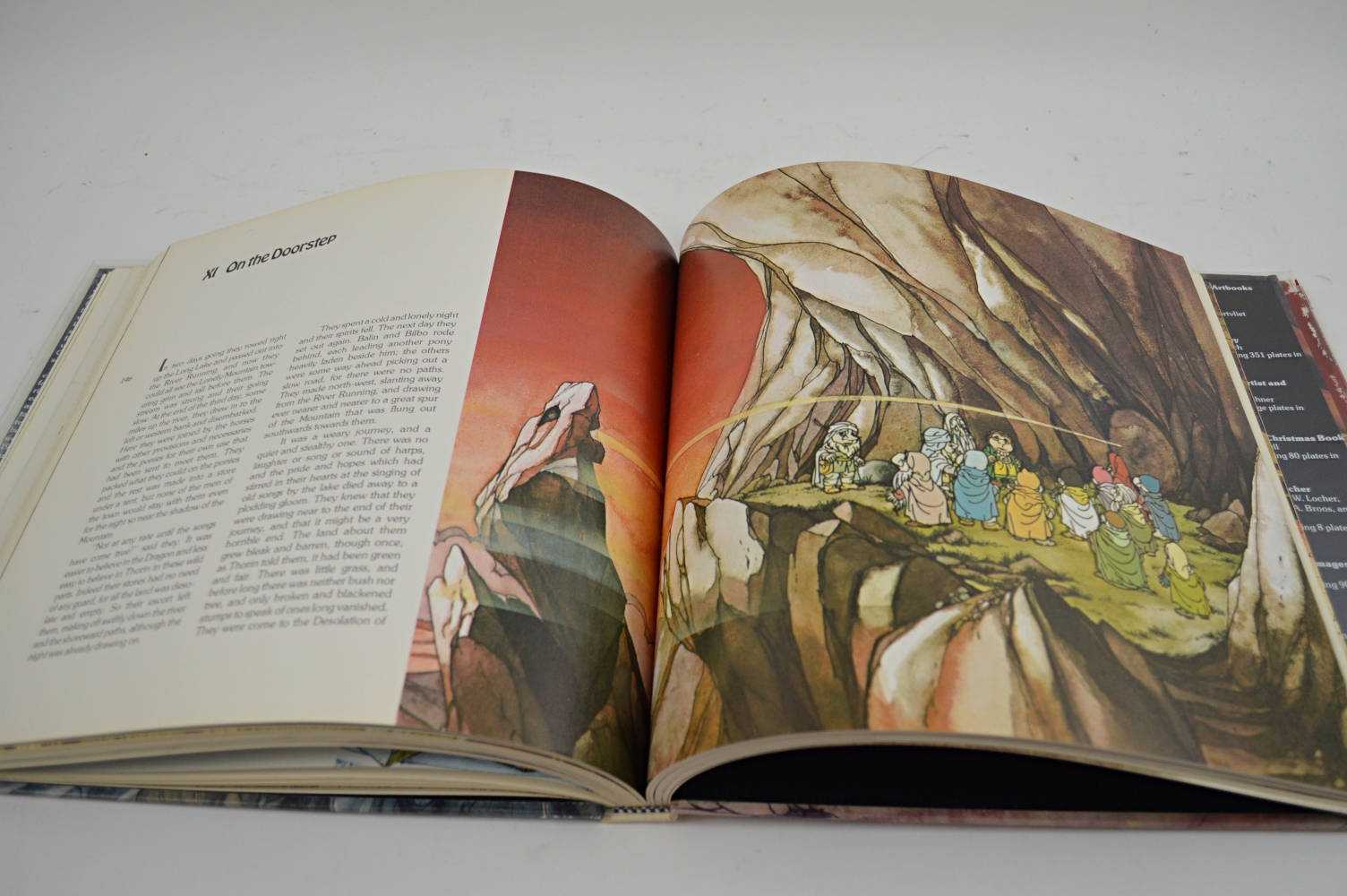 1977 Edition of “The Hobbit: An Illustrated Edition” With Glassine Cover