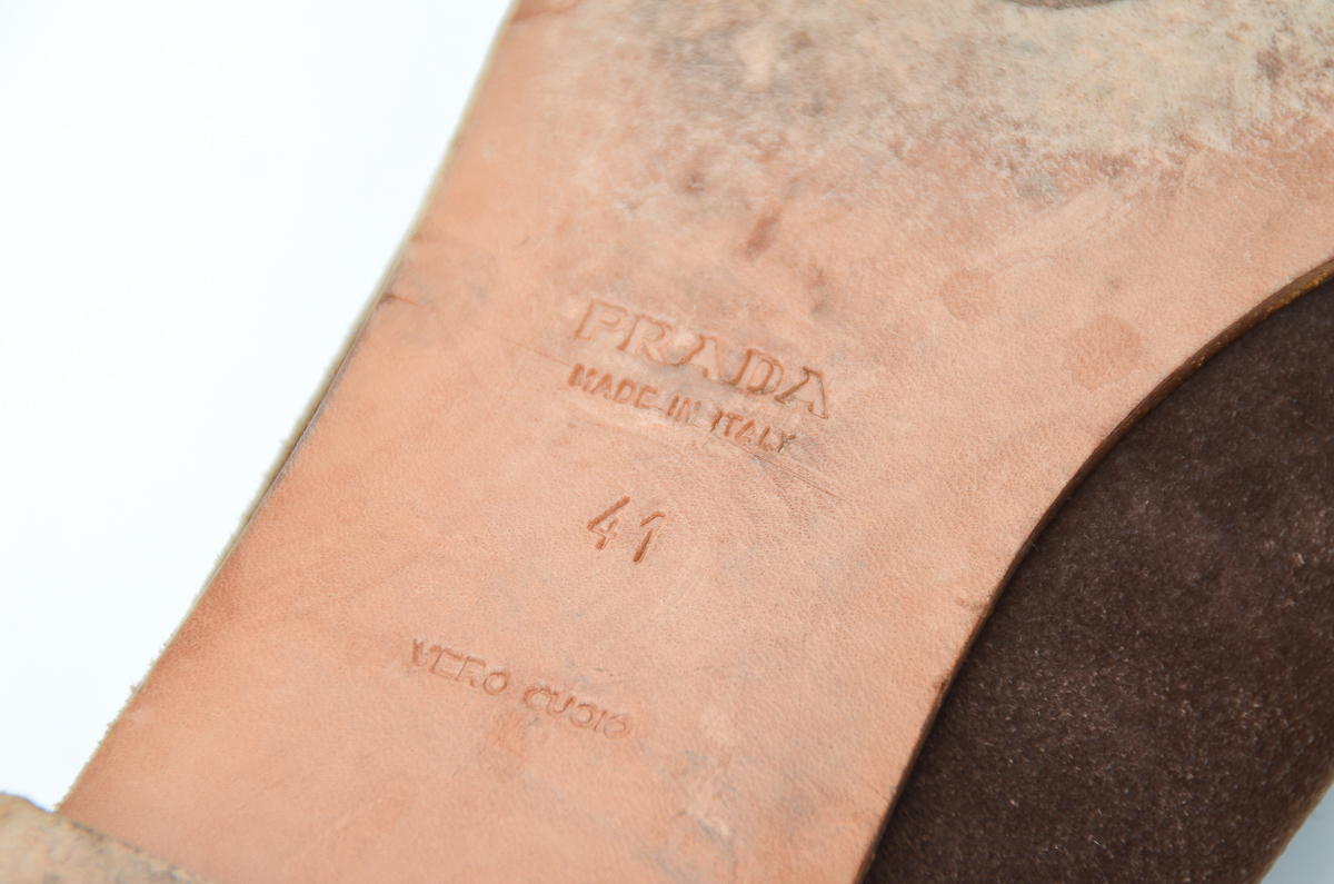 Women's Prada and Amalfi Italian Shoes