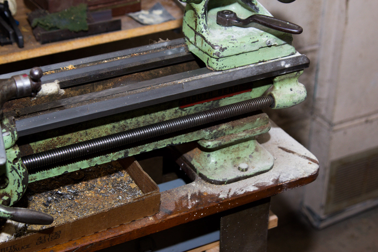 Vintage South Bend Lathe Works Metal Lathe