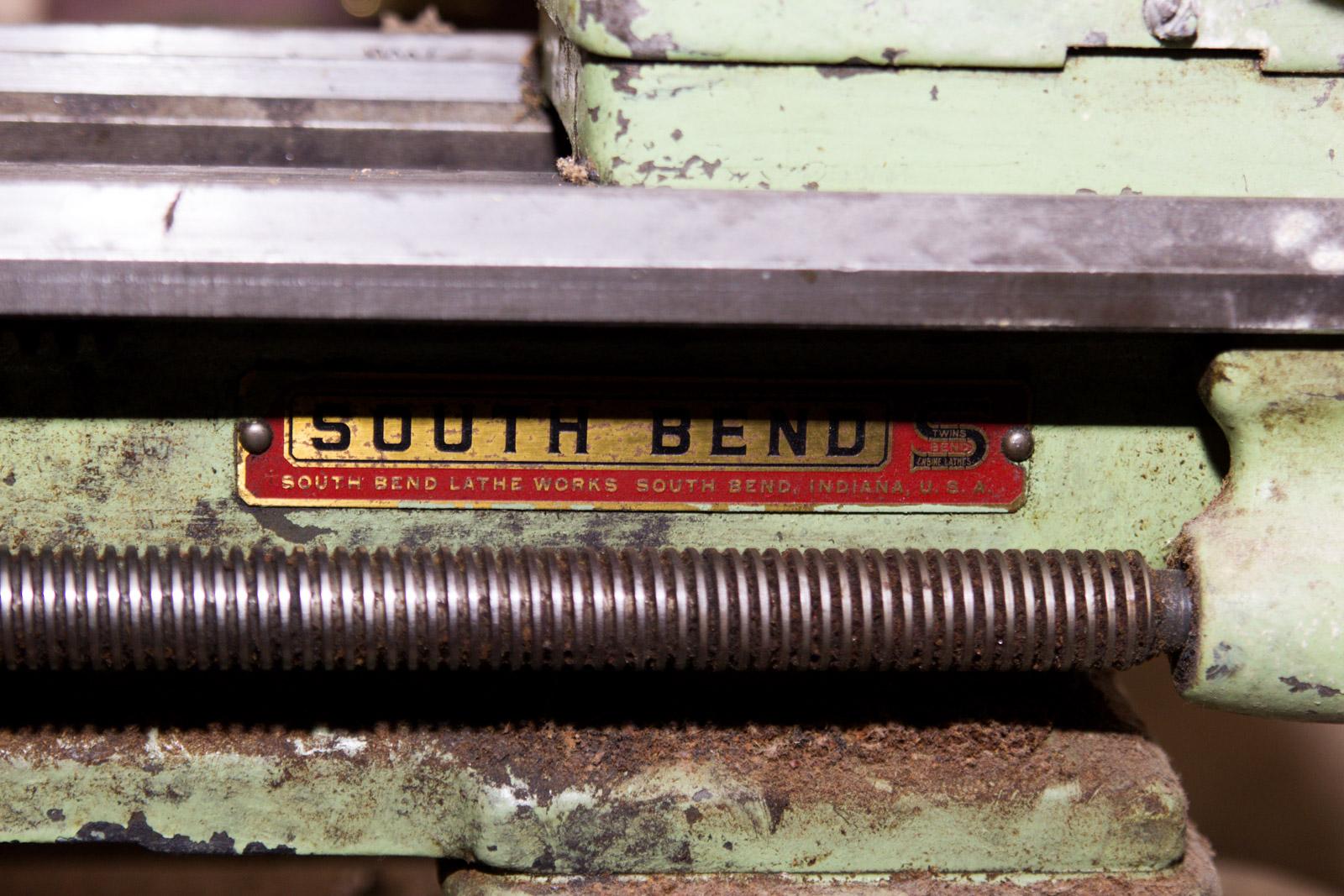 Vintage South Bend Lathe Works Metal Lathe